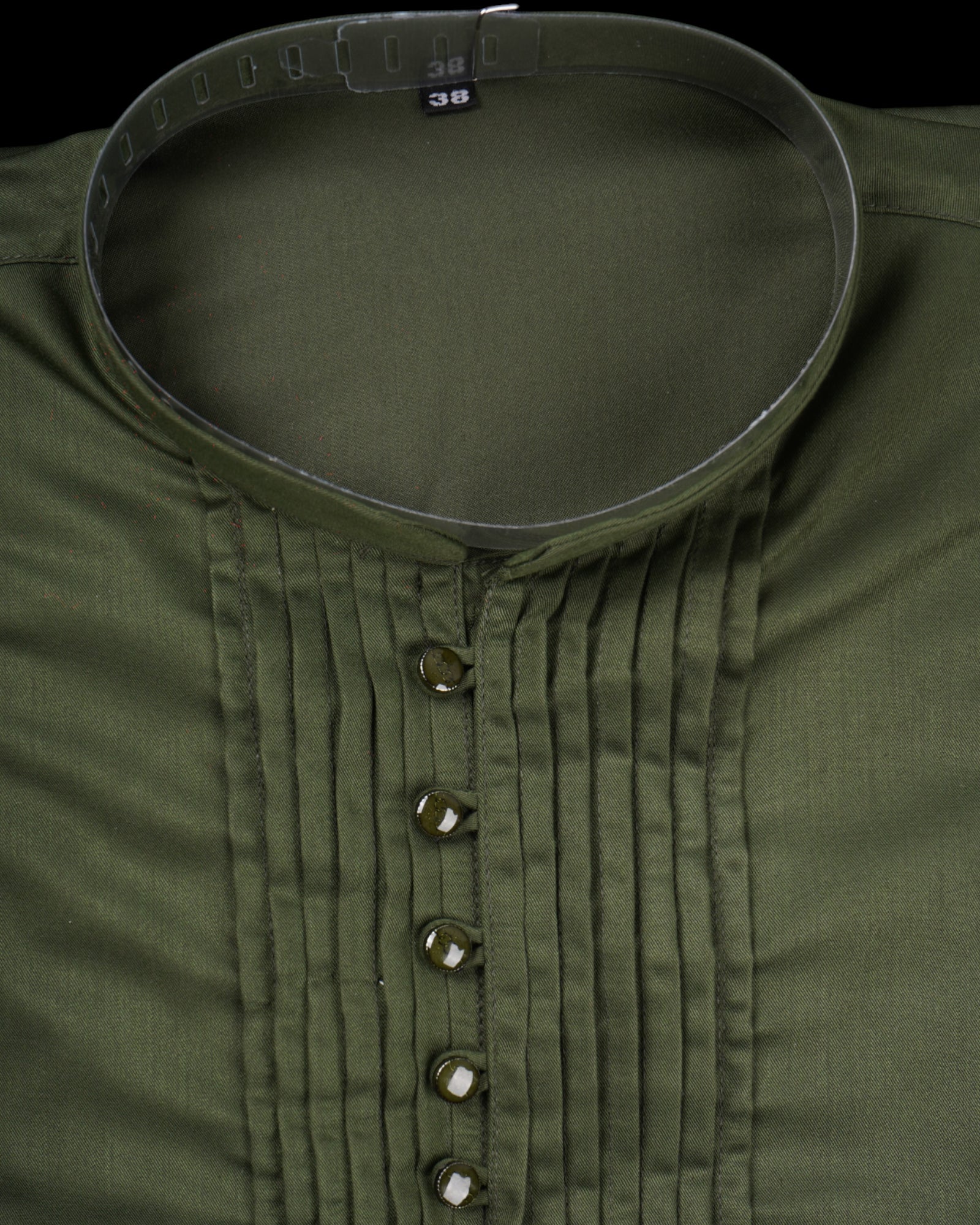 Cotton Pleated Kurta Pajama Set