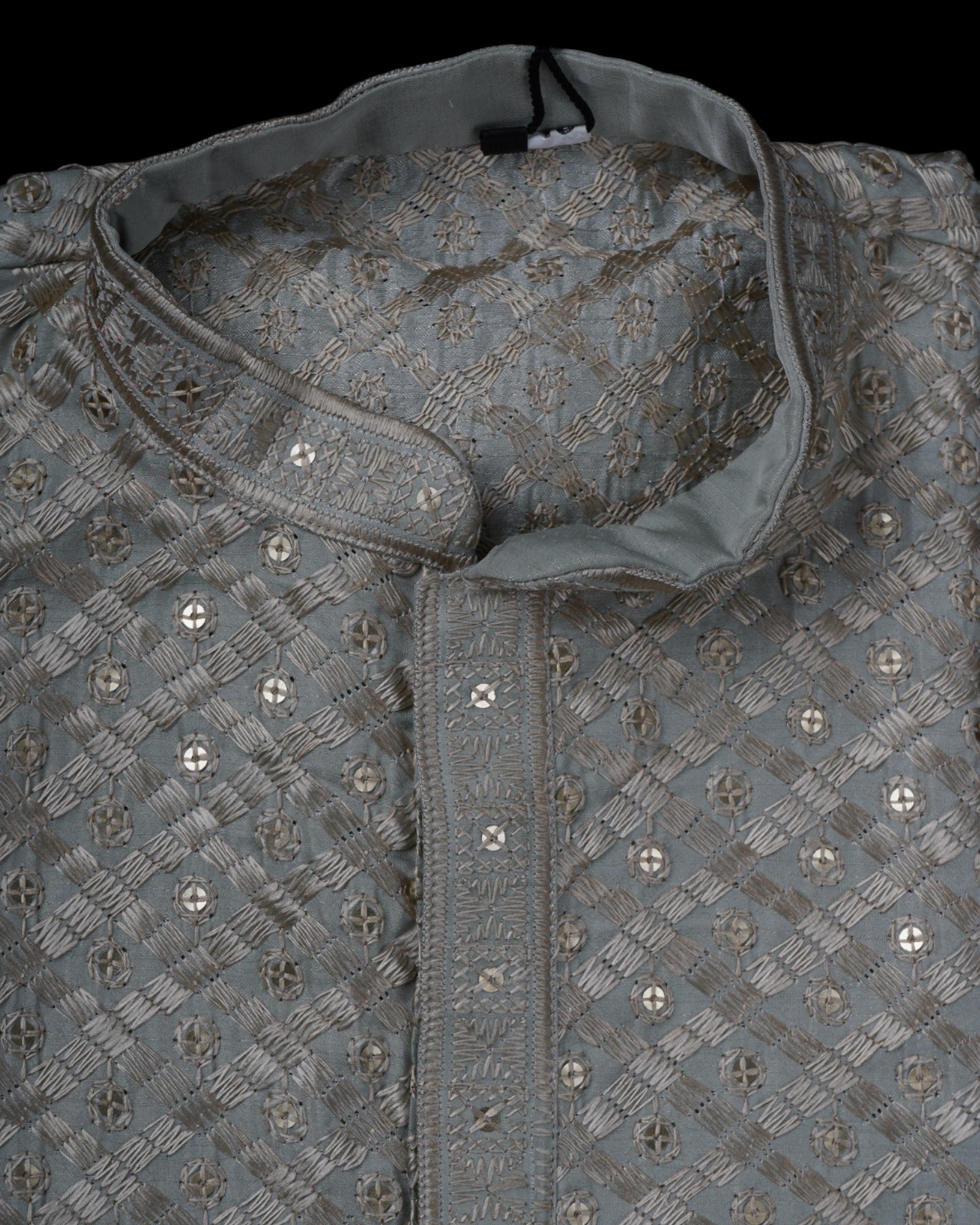 Textured Cotton Kurta Pajama