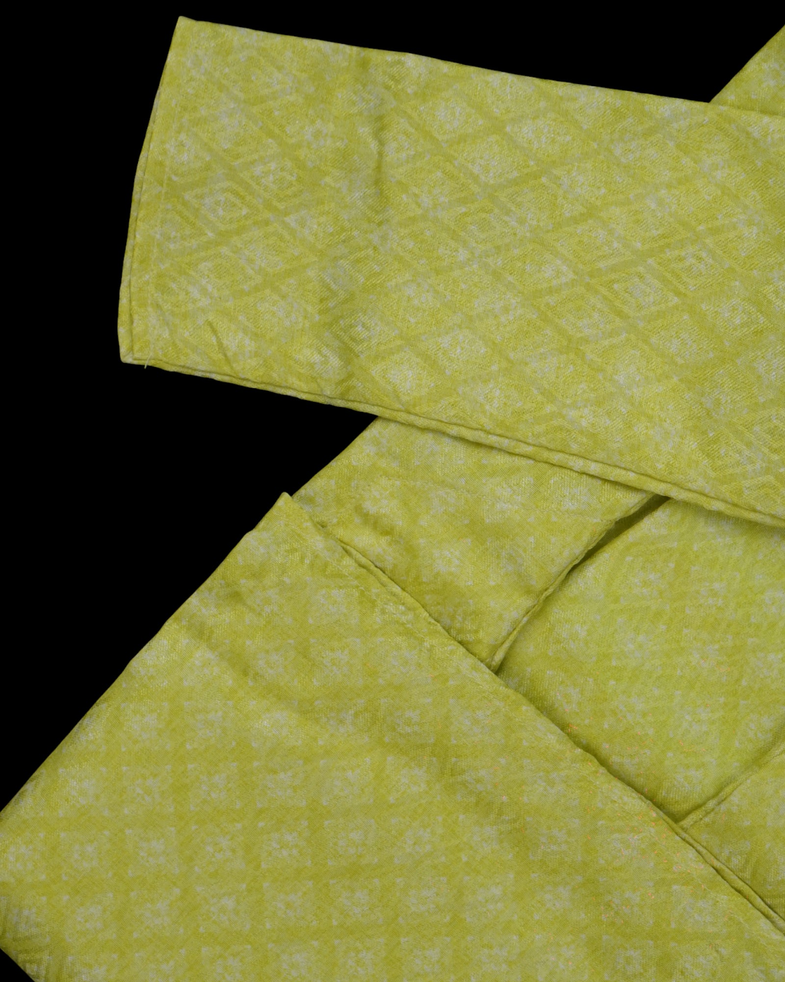 Textured Cotton Blend Kids Kurta Pajama Set