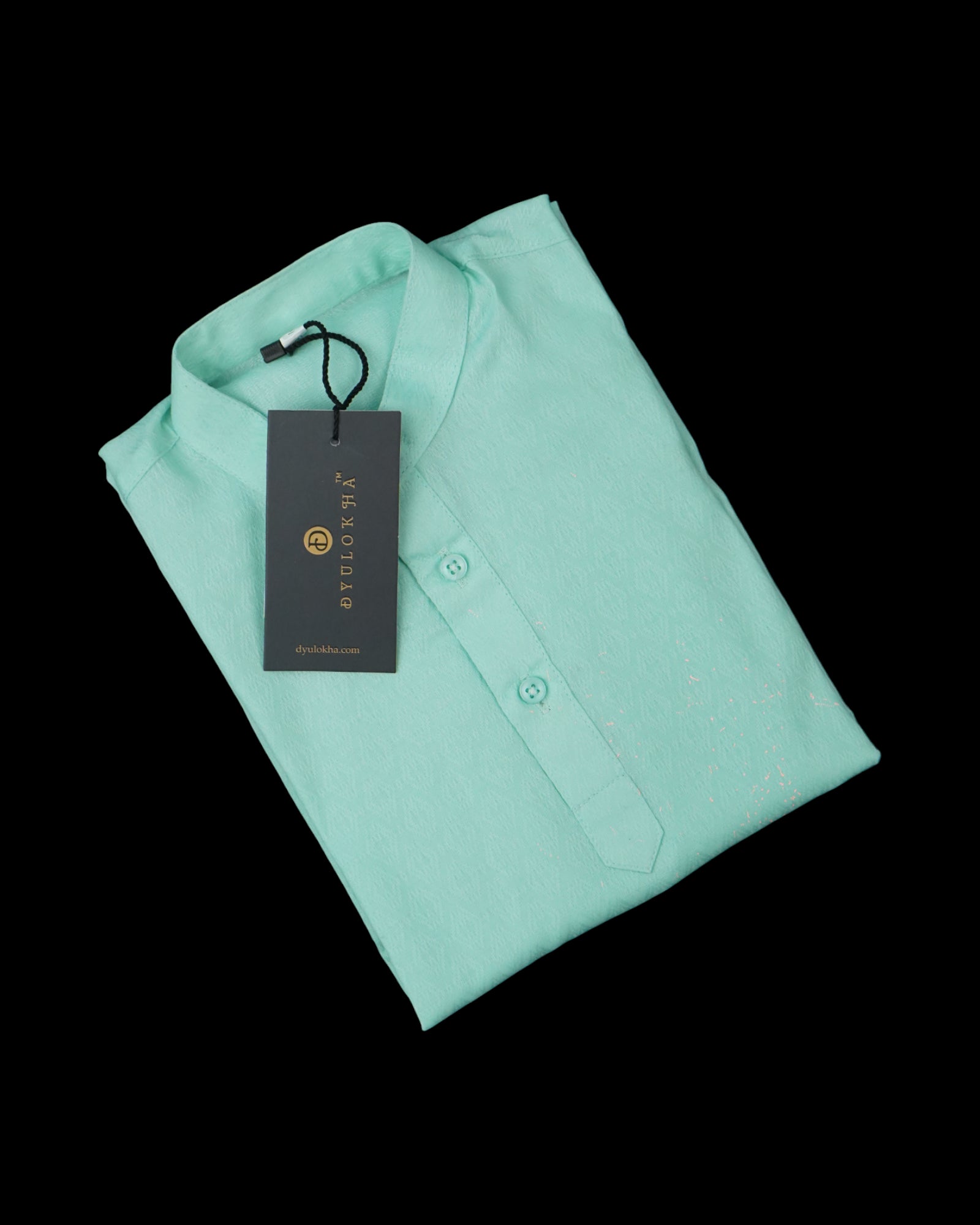 Textured Cotton Kurta Pajama Set