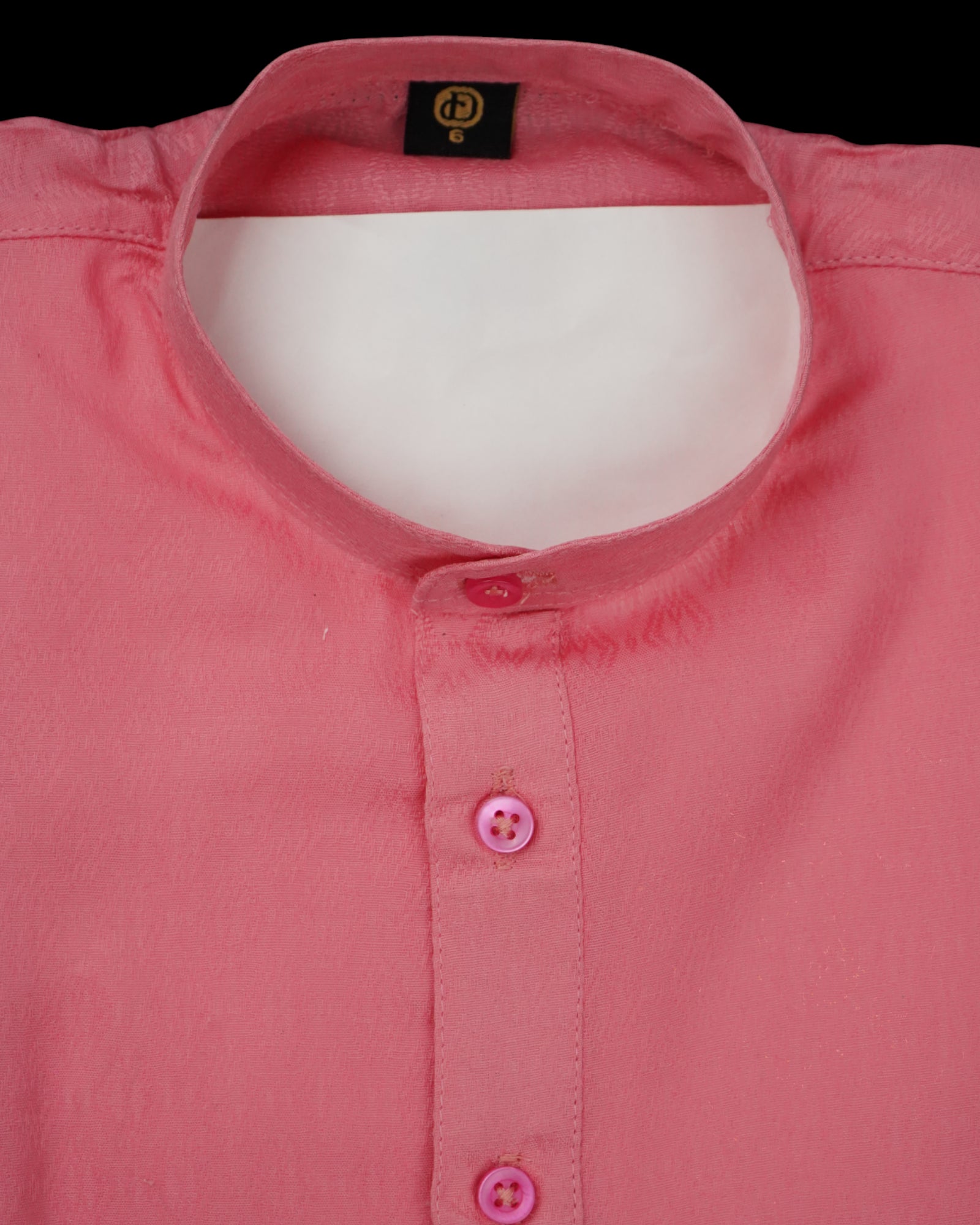 Textured Cotton Kurta Pajama Set