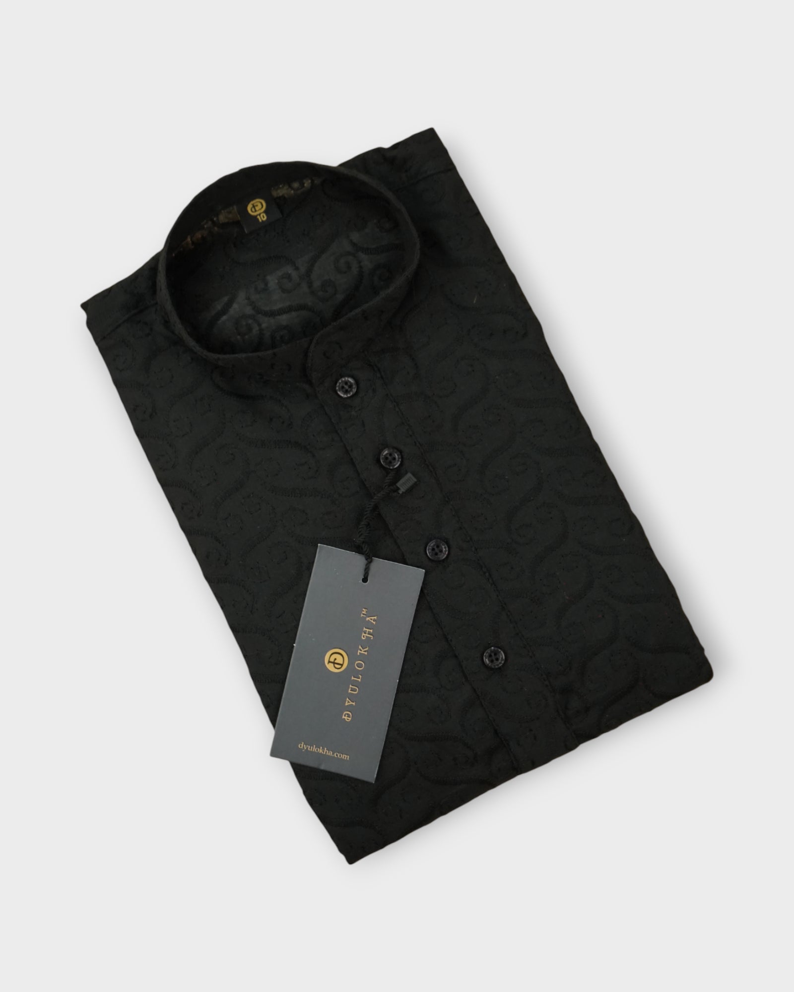 Classic Embroidered Cotton Kurta Pajama