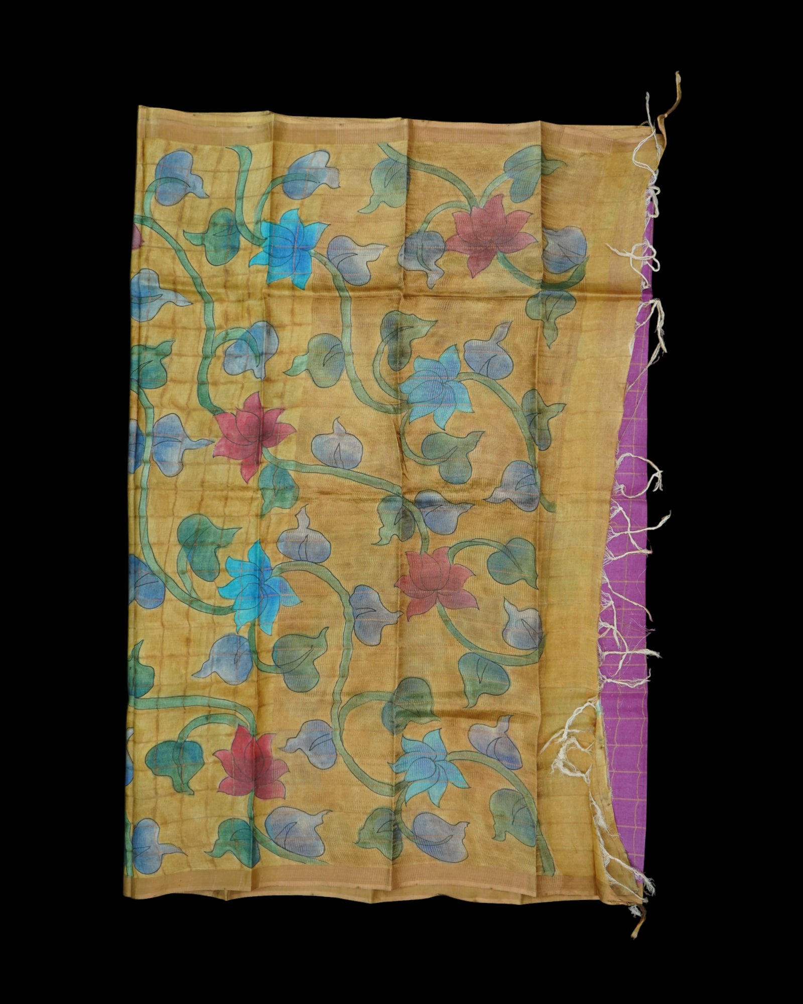 Mangalgiri Cotton Handwoven Saree