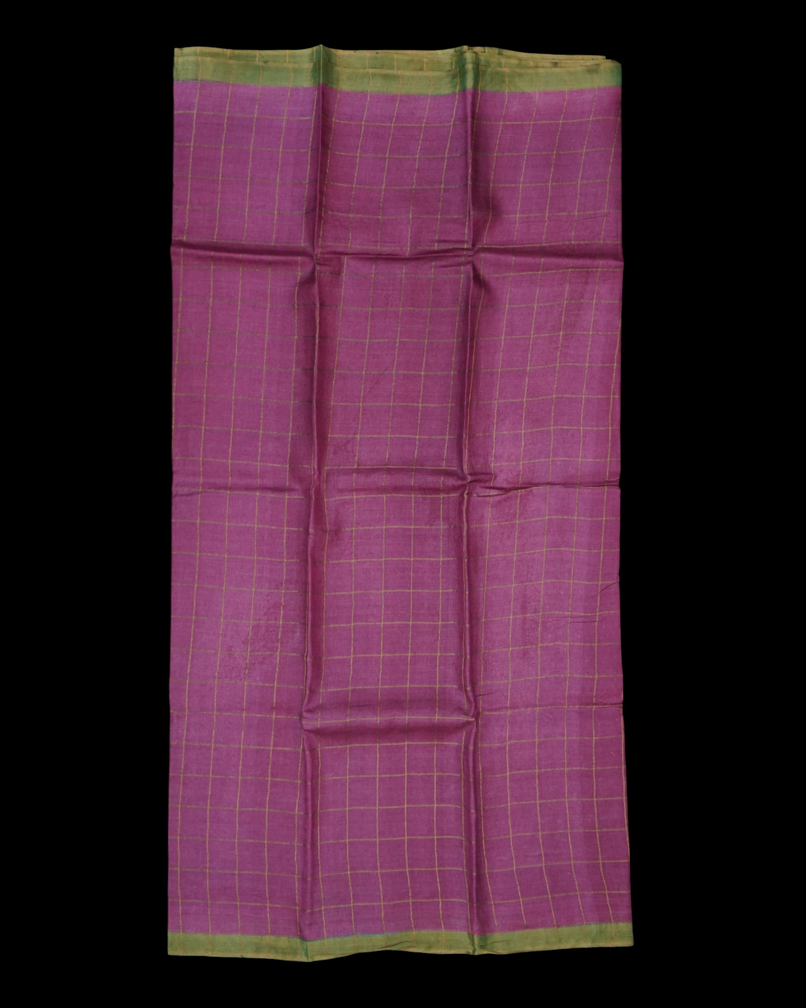 Wine Mangalgiri Silk Saree