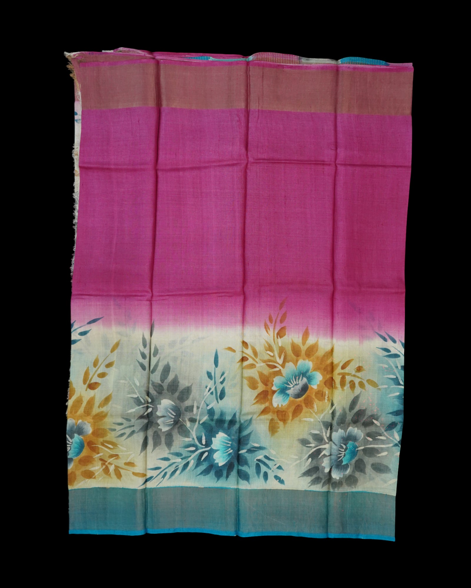 Two Tone Mangalgiri Cotton Saree
