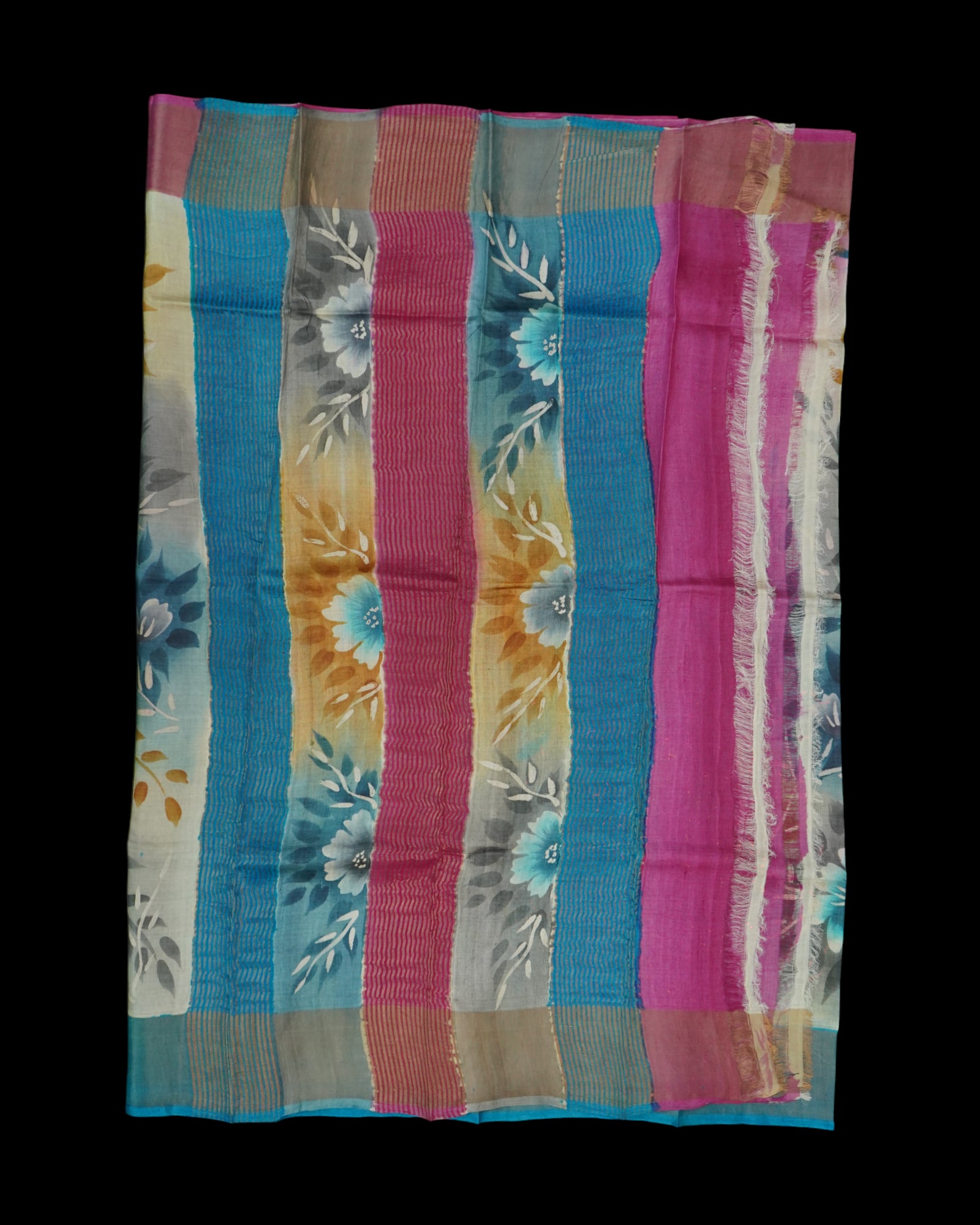 Two Tone Mangalgiri Cotton Saree