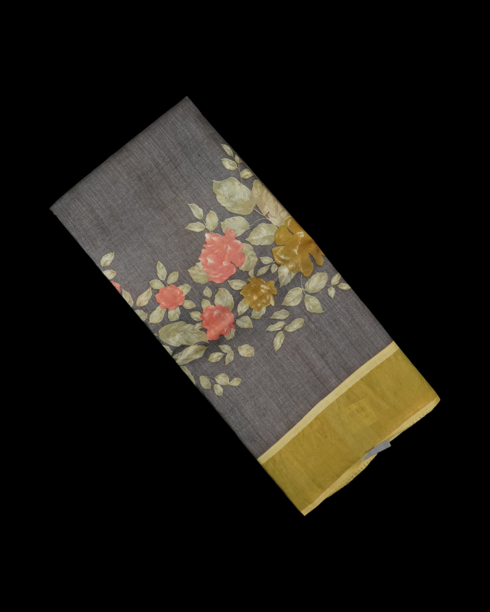 Multicolor Tussar Silk Mangalgiri Saree