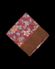 Floral Print Mangalgiri Tussar Silk Saree