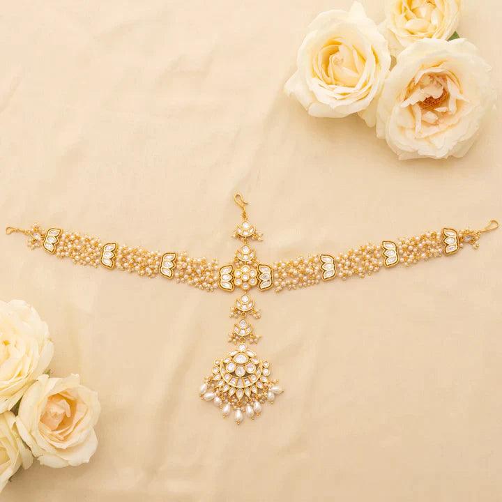 Opulent Kundan Matha Patti - Dyulokha