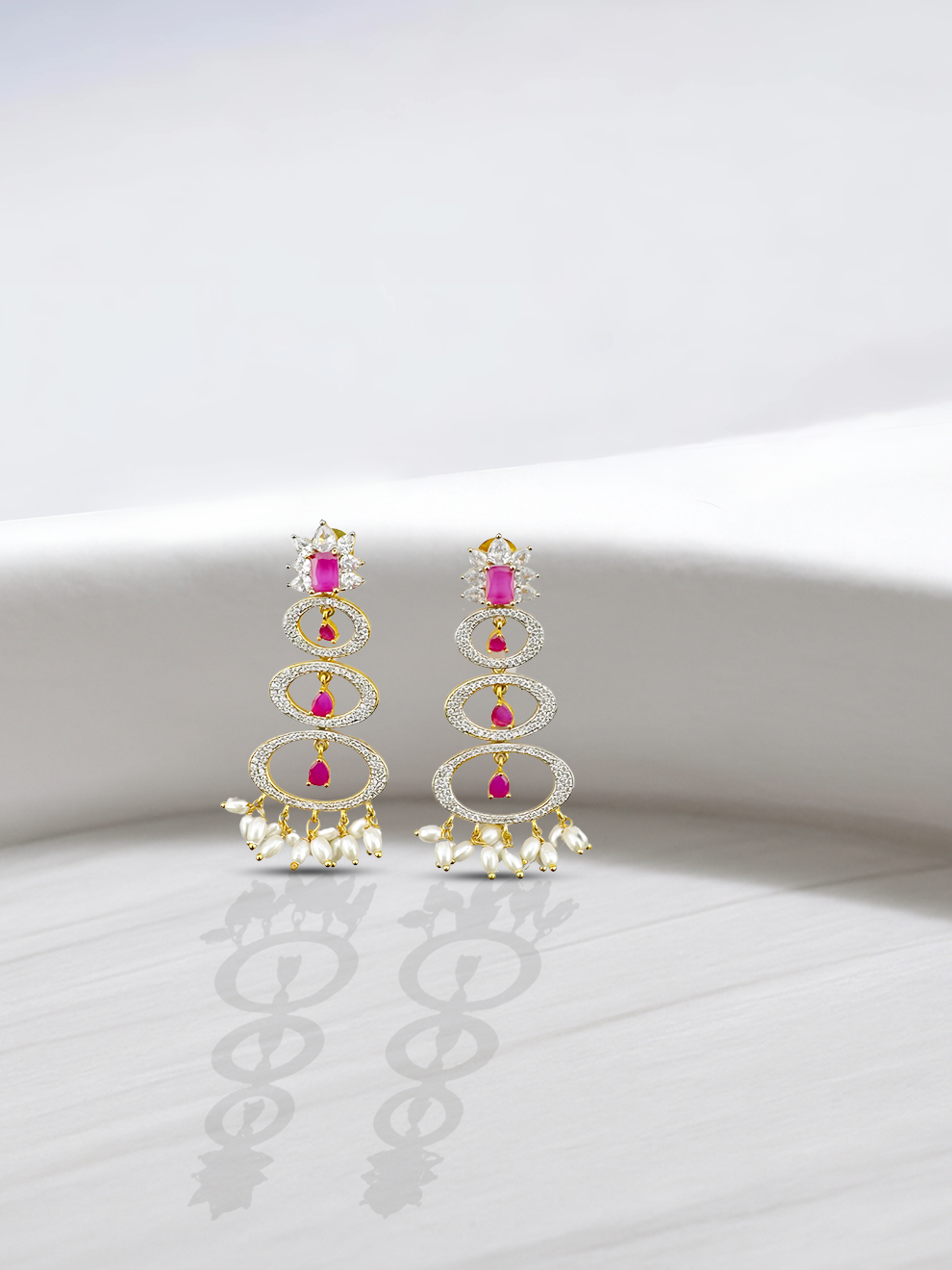 Triple Ring Danglers