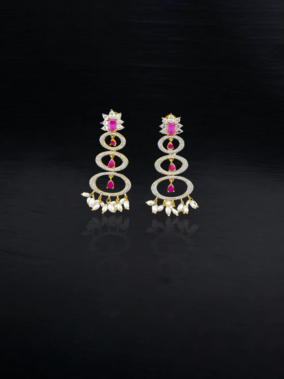 Triple Ring Danglers