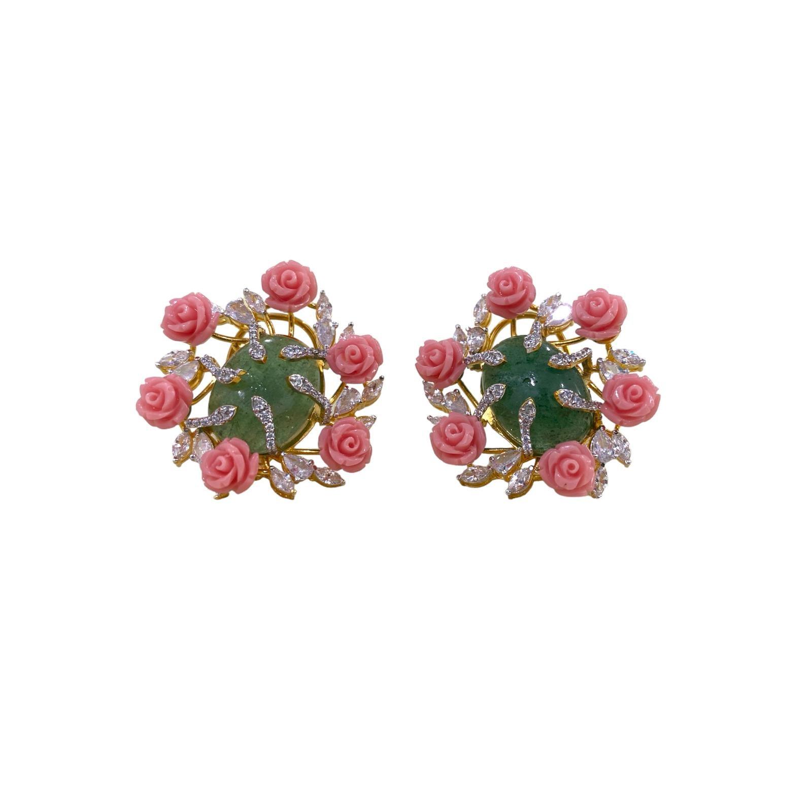 Coral Reef Elegance Earrings - Dyulokha