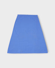 Blue Cotton Ankle Length Petticoat