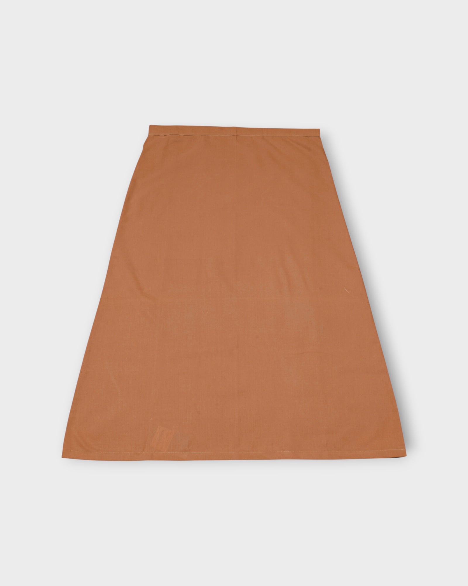 Brown Cotton Adjustable Fit Petticoat