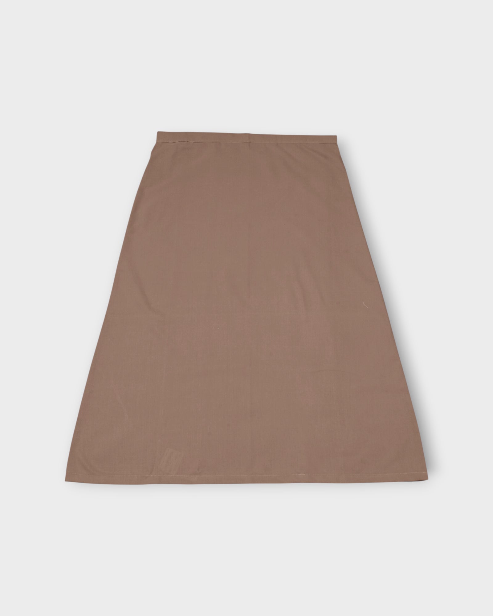Dark Brown Cotton Ankle Length Petticoat