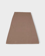 Dark Brown Cotton Ankle Length Petticoat