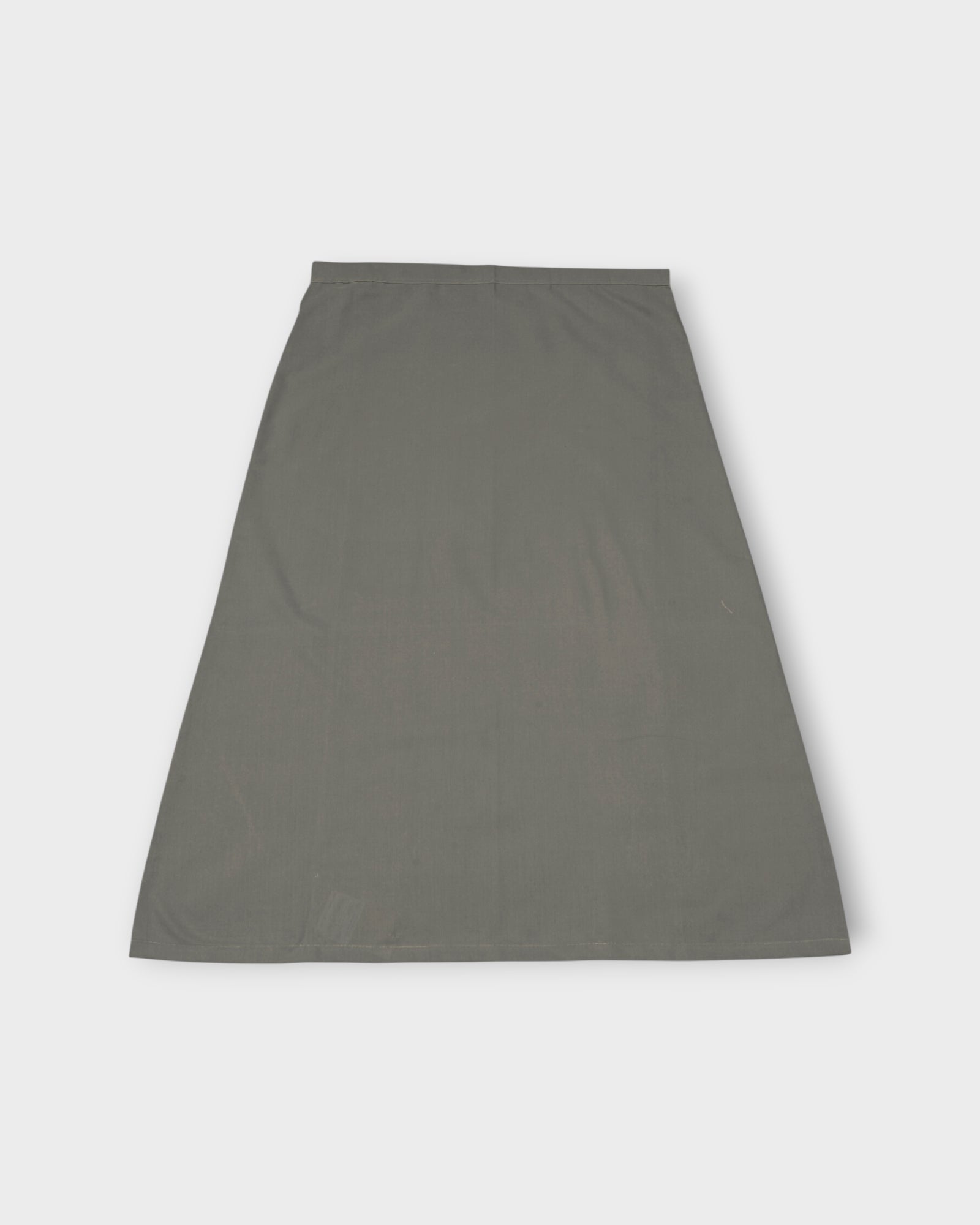 Dark Grey Cotton Ankle Length Petticoat