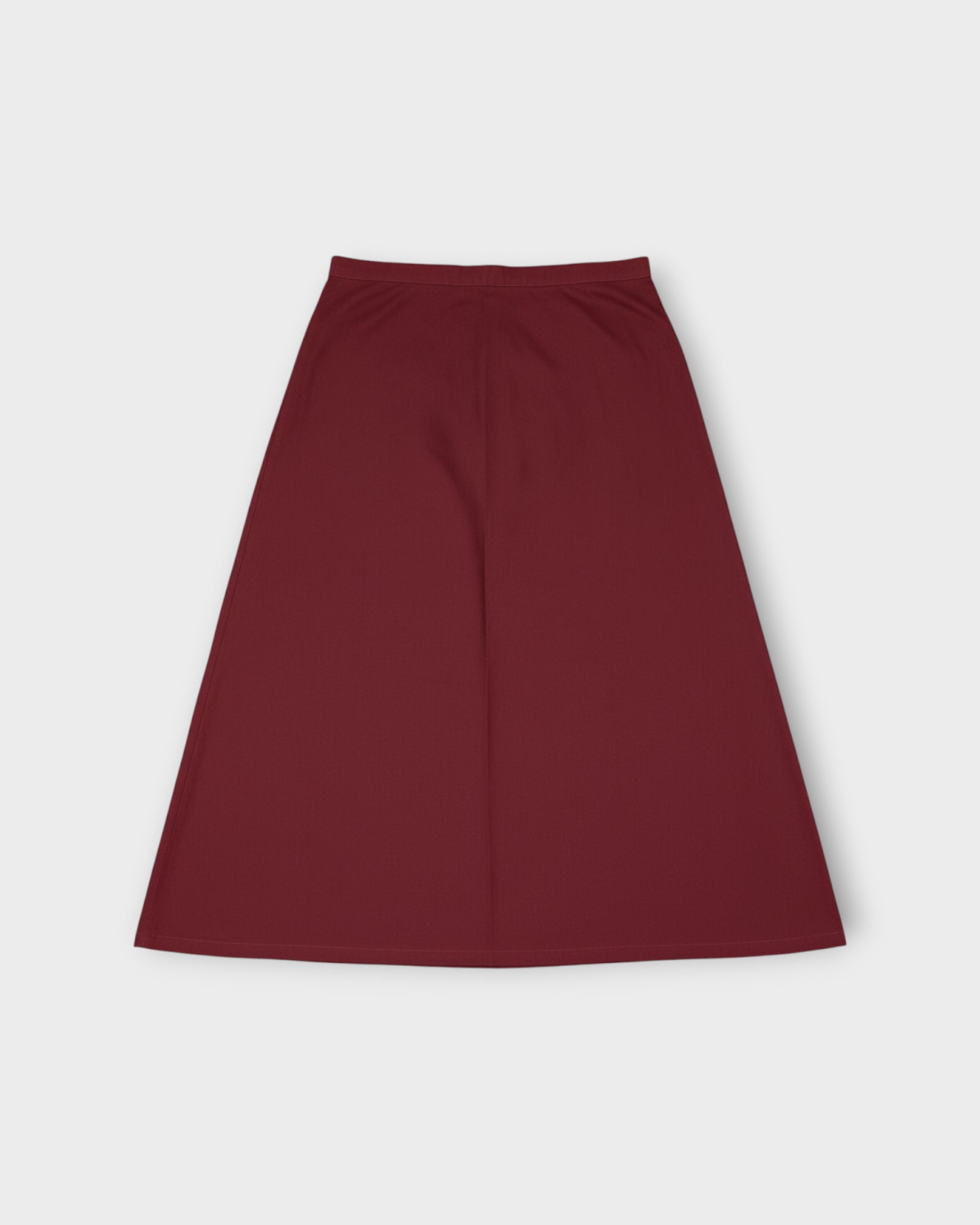 Dark Red Cotton Petticoat