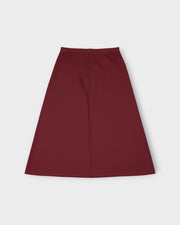 Dark Red Cotton Petticoat
