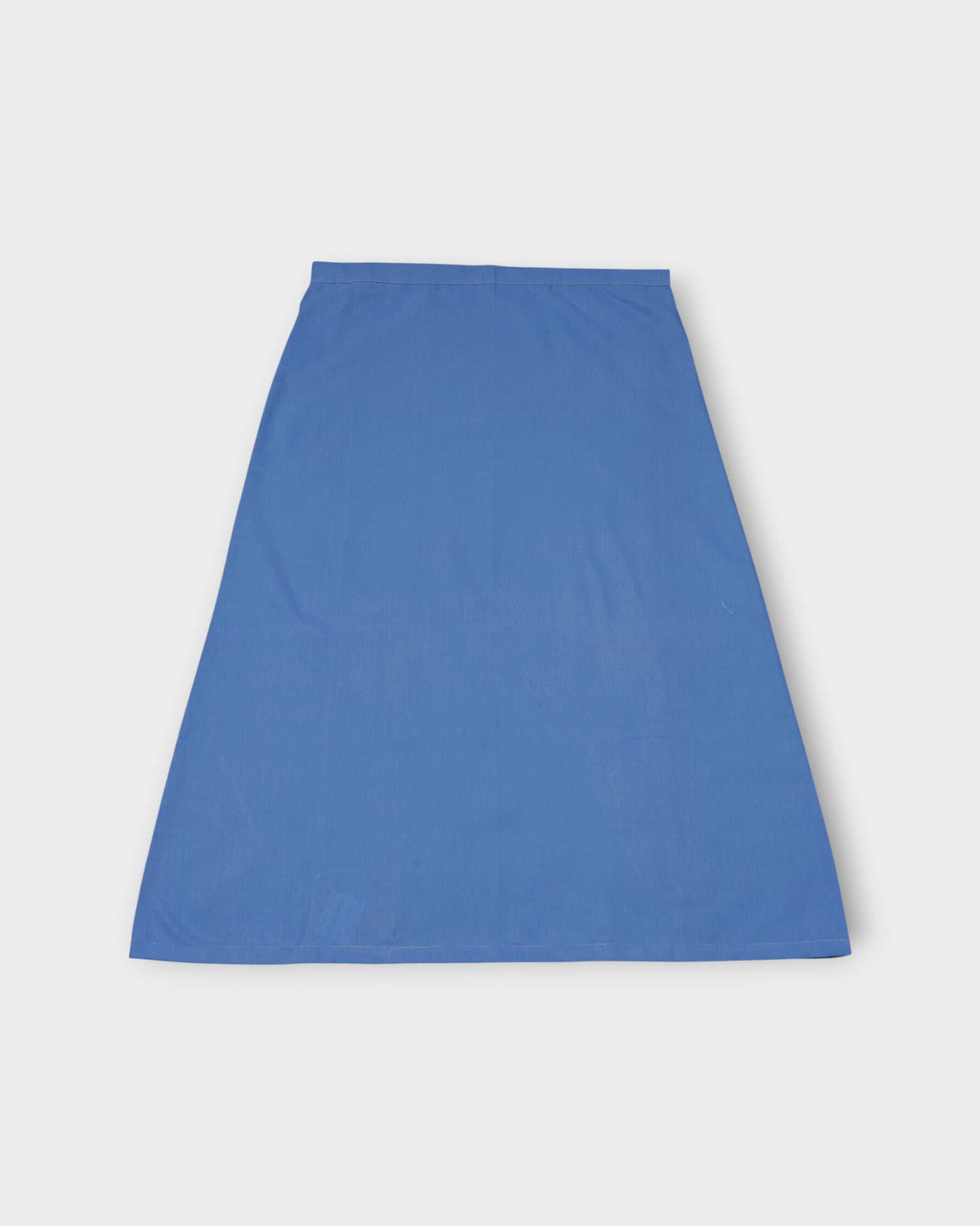 Peacock Blue Cotton Petticoat