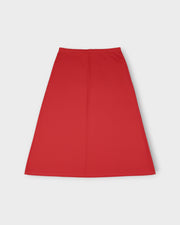 Red Cotton Adjustable Fit Petticoat