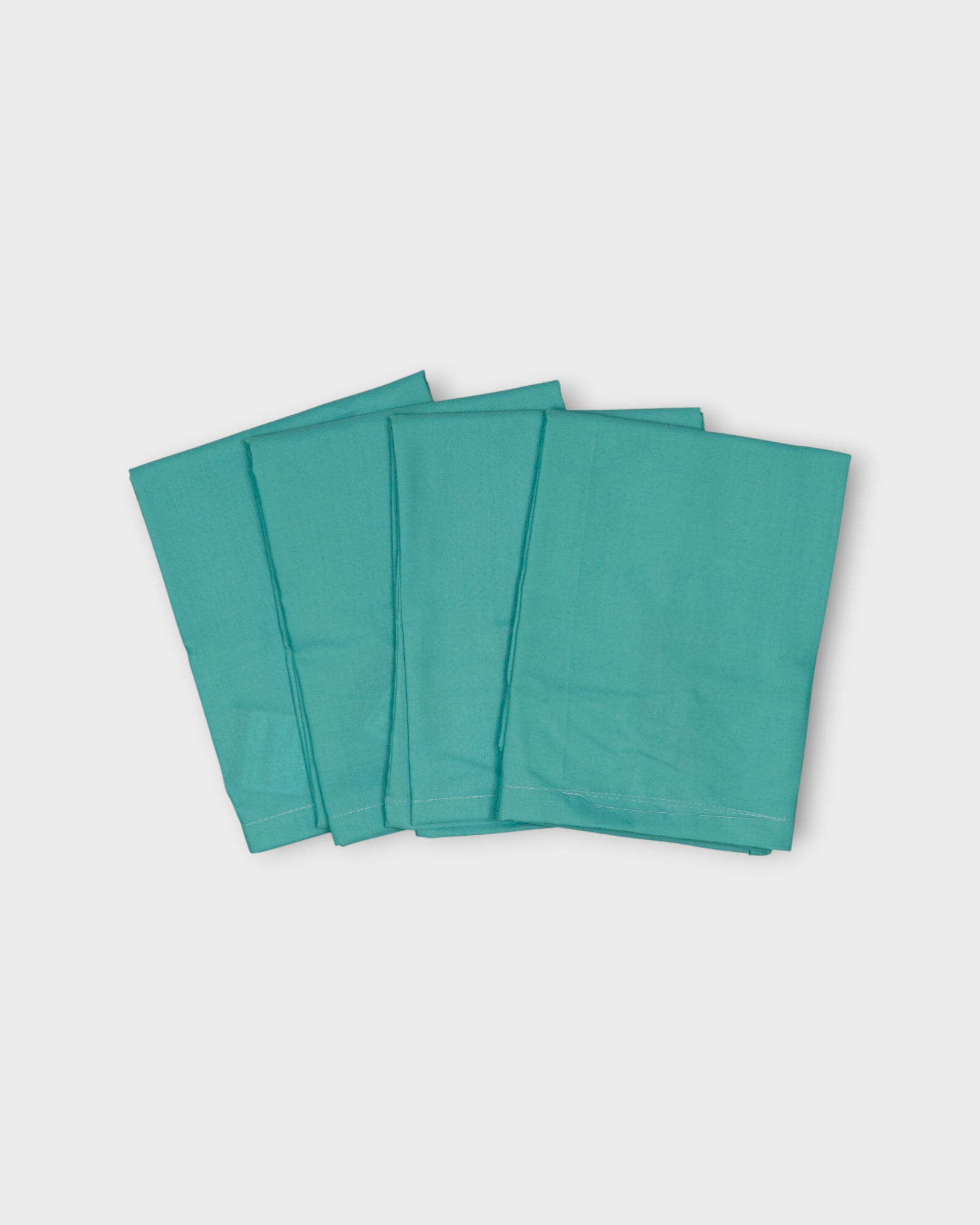Teal Cotton Ankle Length Petticoat