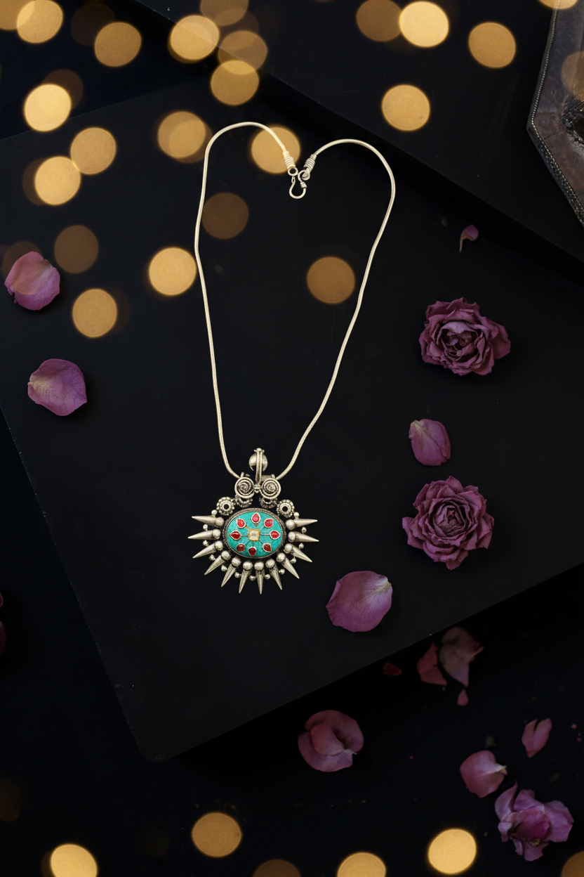 Pendant of Light Necklace
