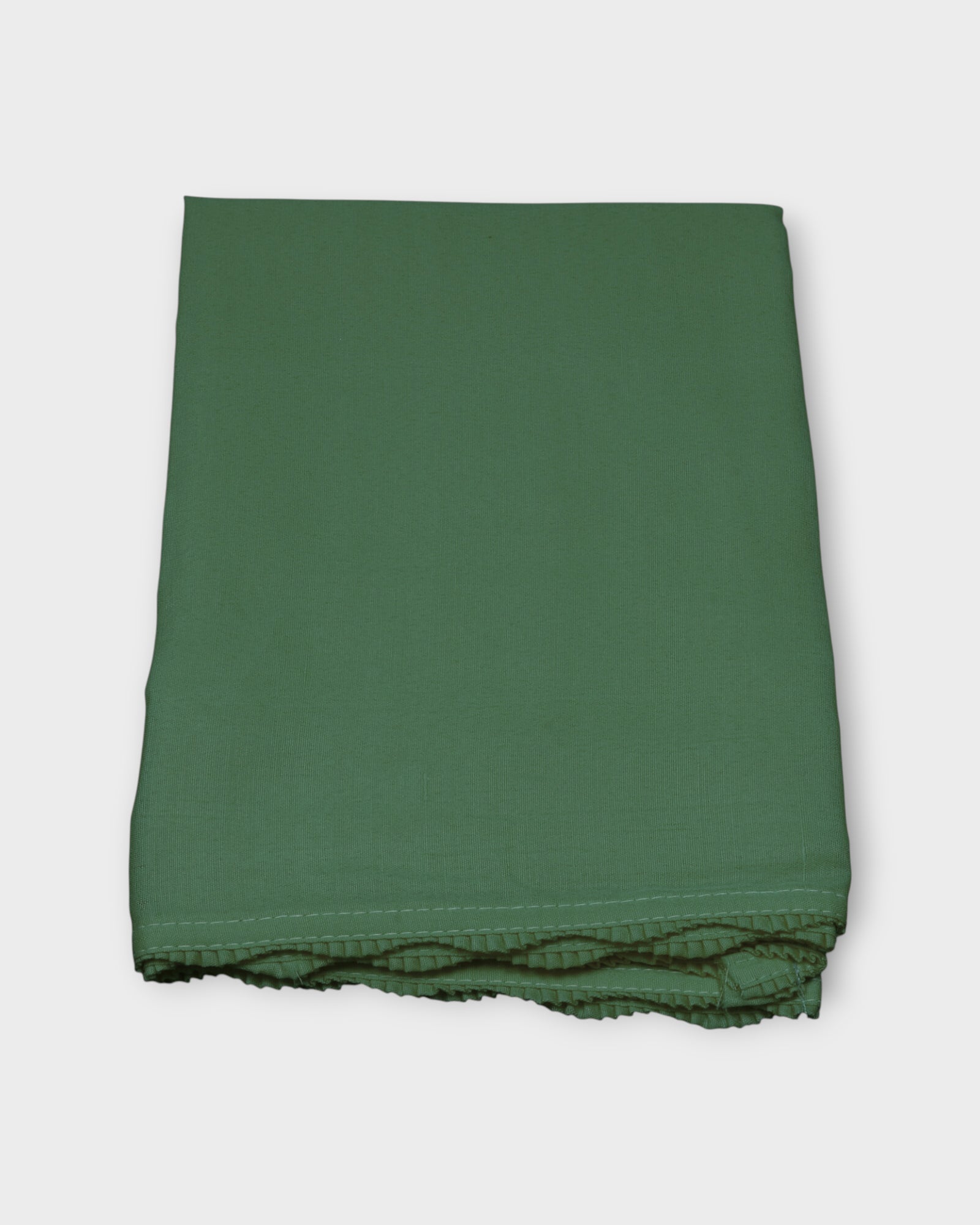 Bottle Green Cotton Ankle Length Petticoat