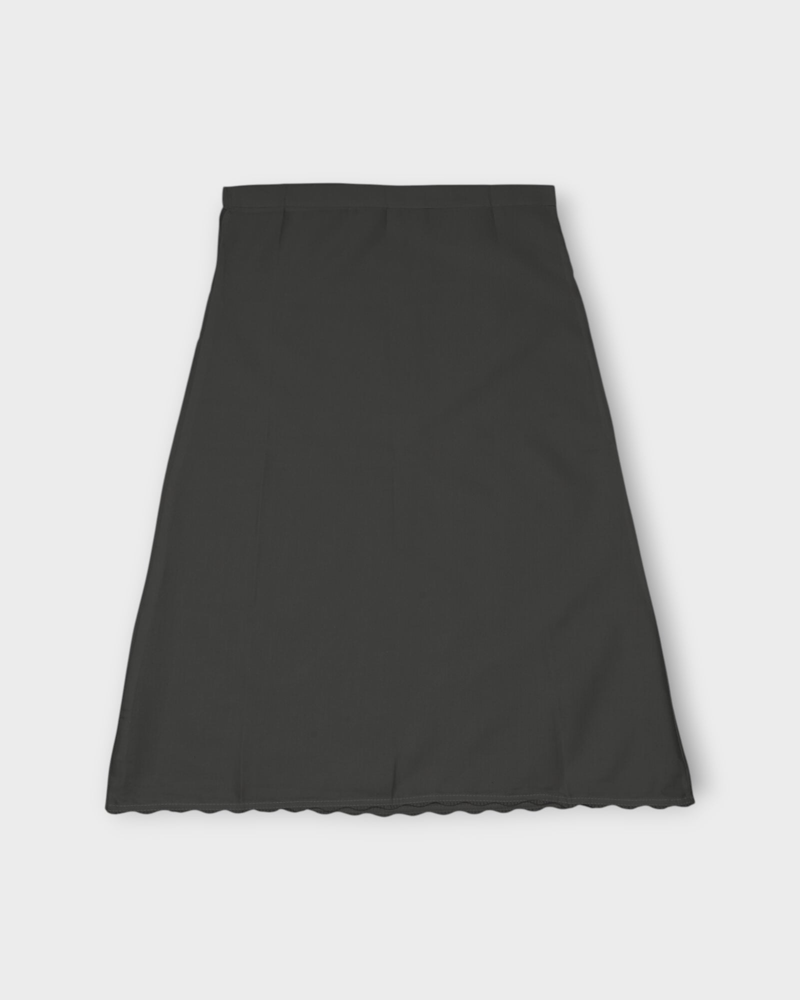 Black Cotton Ankle Length Petticoat