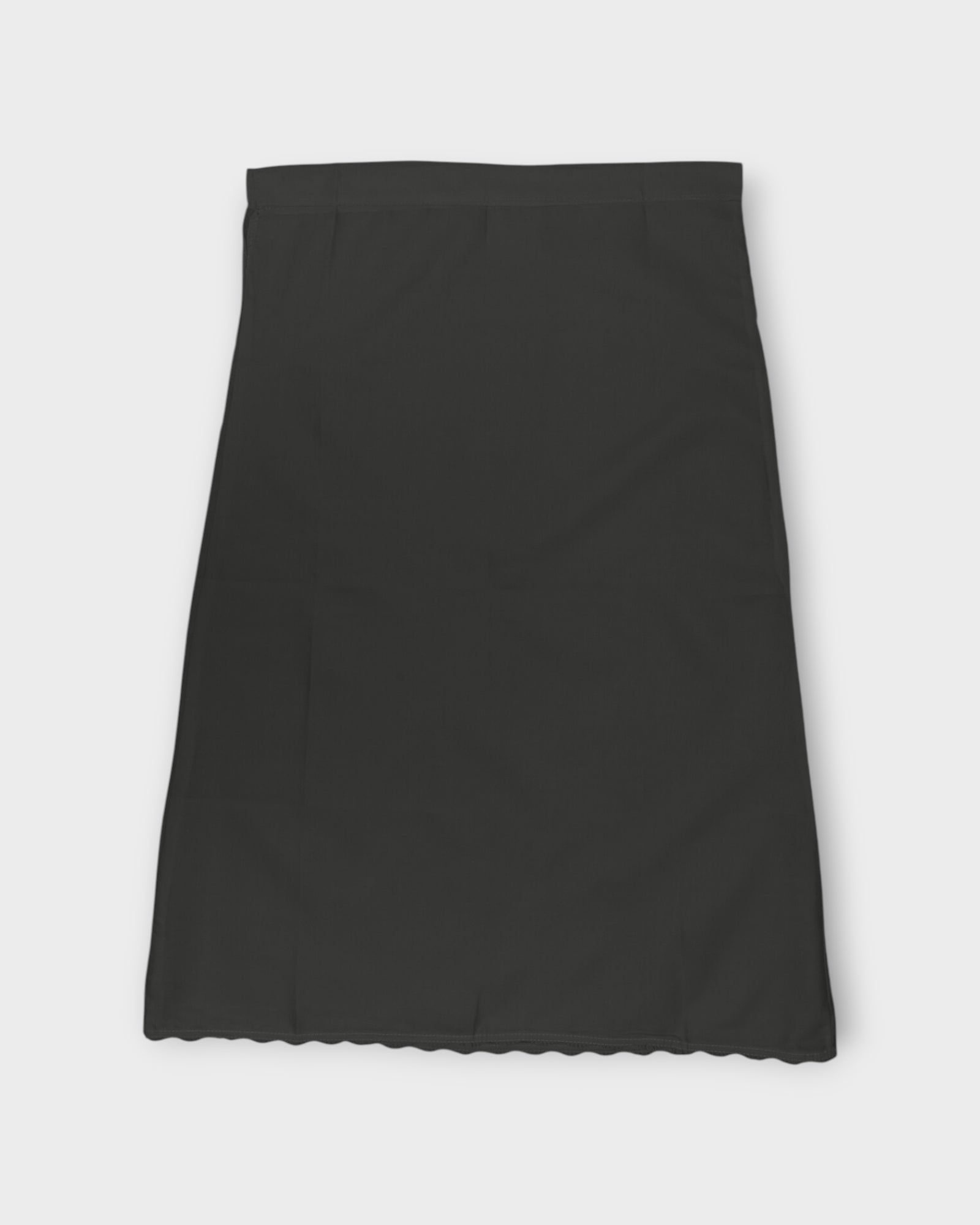 Black Cotton Ankle Length Petticoat