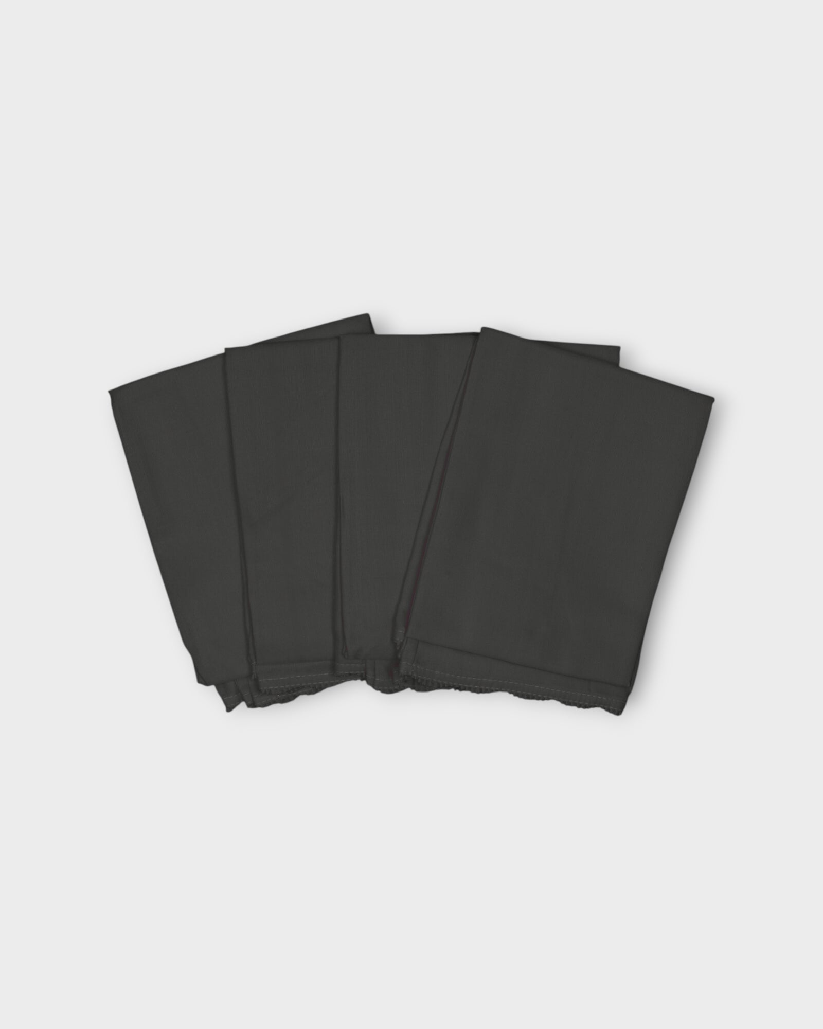 Black Cotton Ankle Length Petticoat