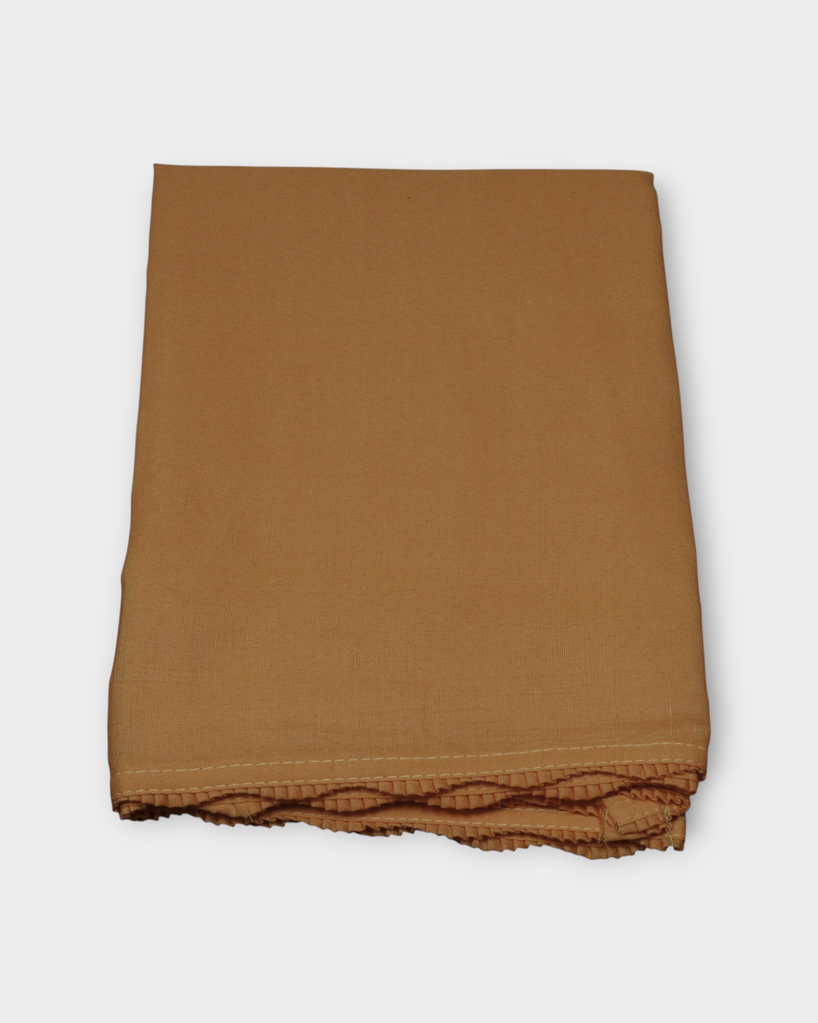 Brown Cotton Ankle Length Petticoat