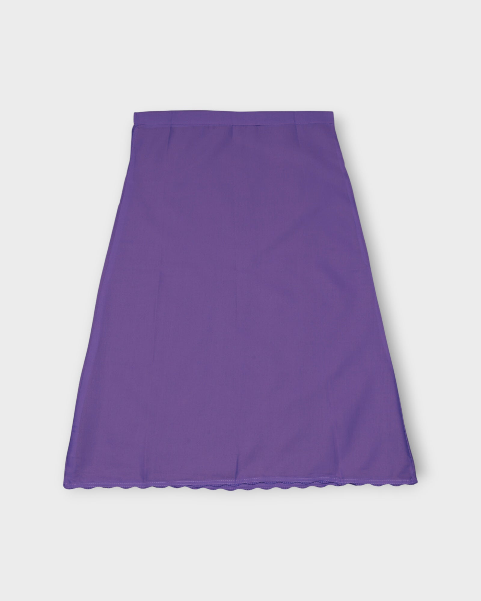 Dark Purple Cotton Ankle Length Petticoat