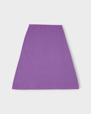 Dark Purple Cotton Drawstring Petticoat