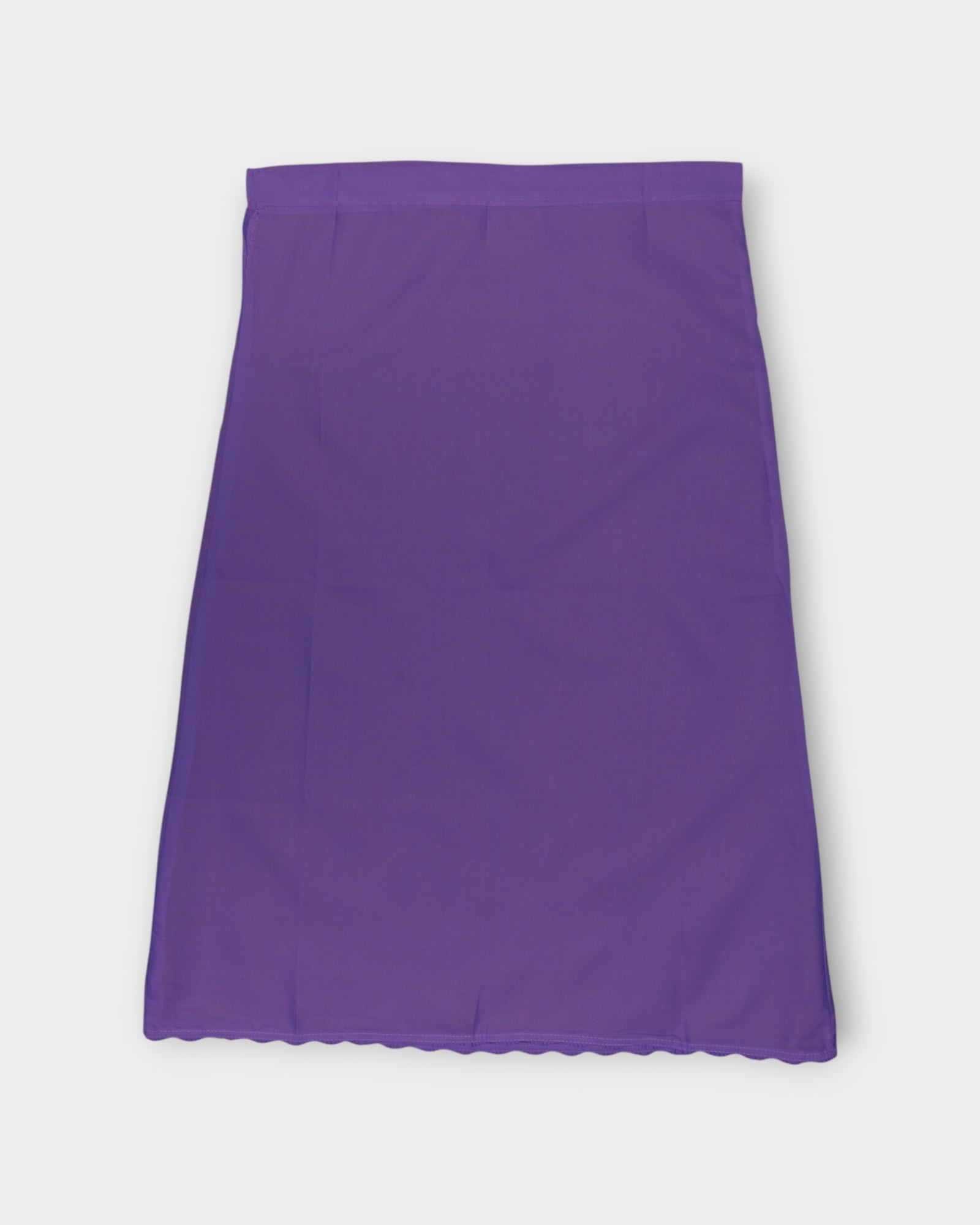Dark Purple Cotton Ankle Length Petticoat