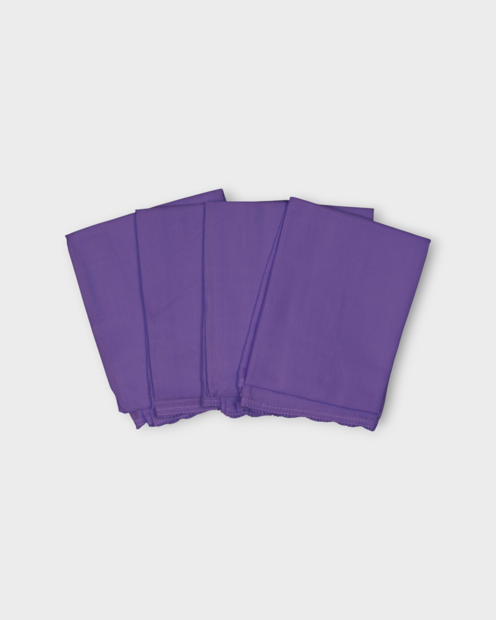 Dark Purple Cotton Ankle Length Petticoat
