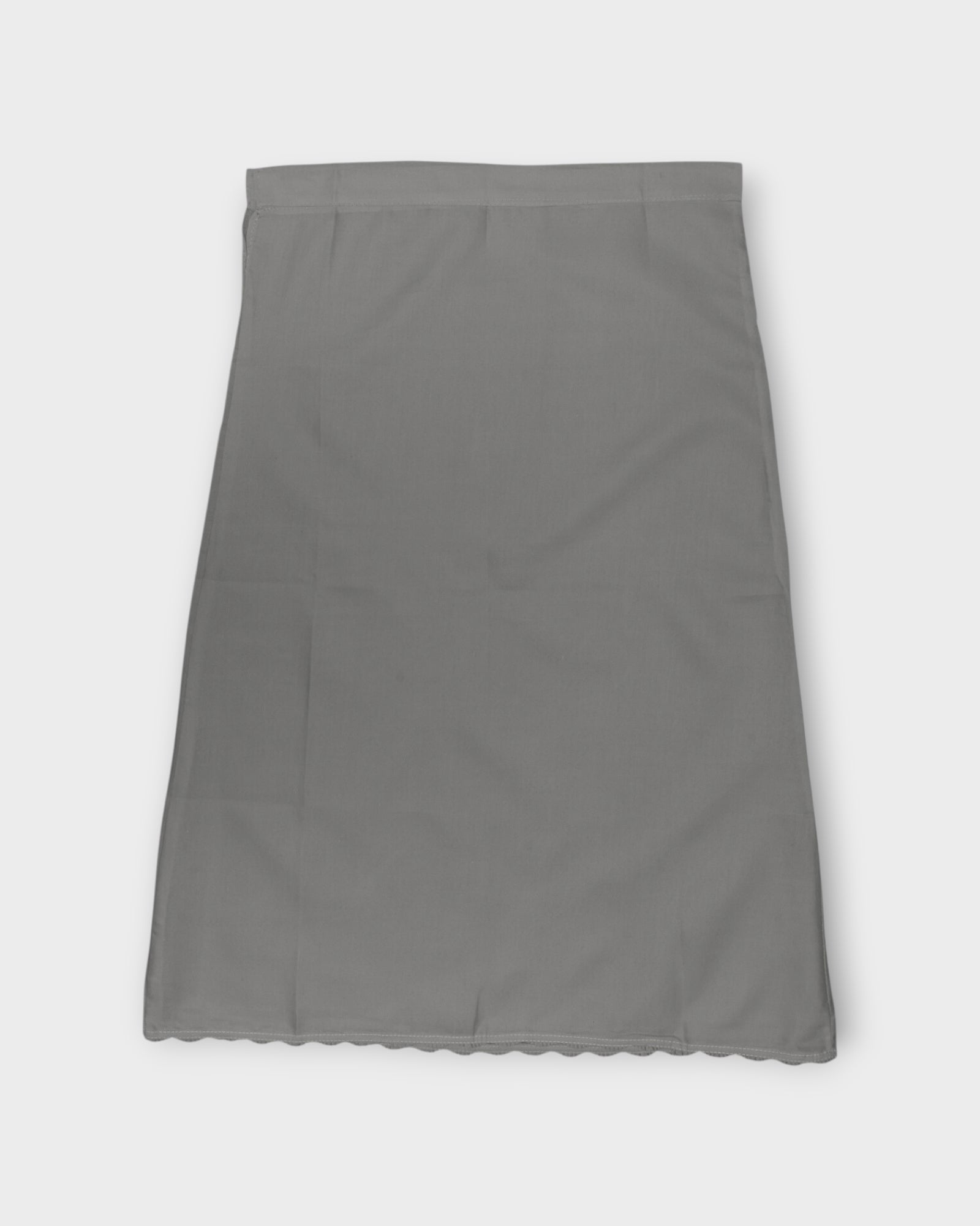 Grey Cotton Ankle Length Petticoat