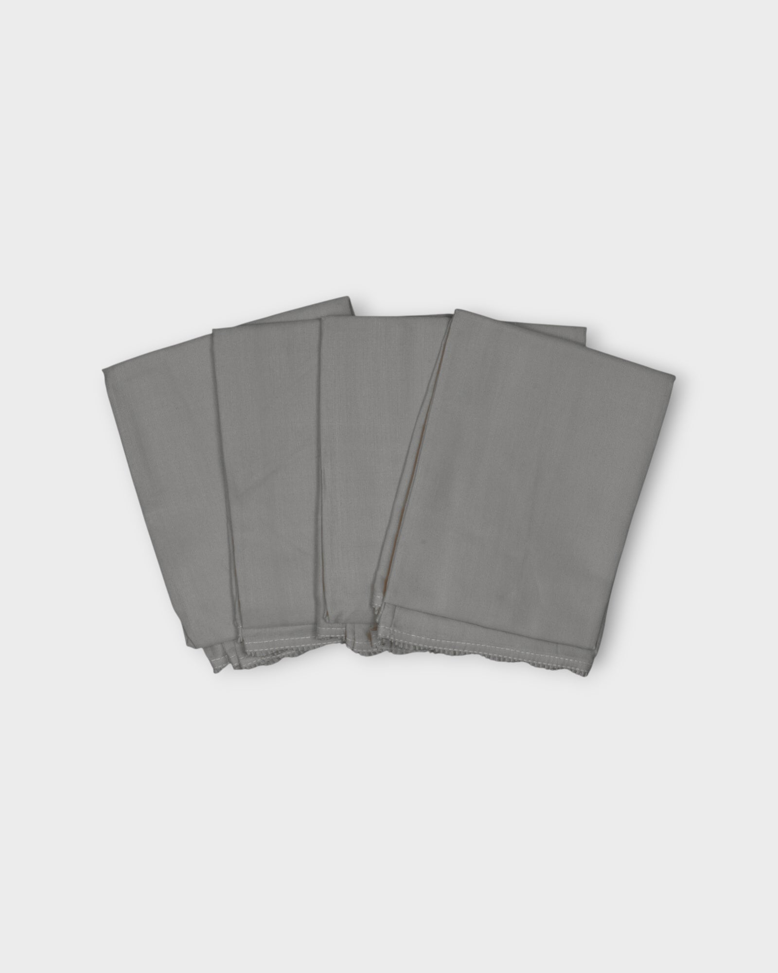 Grey Cotton Ankle Length Petticoat