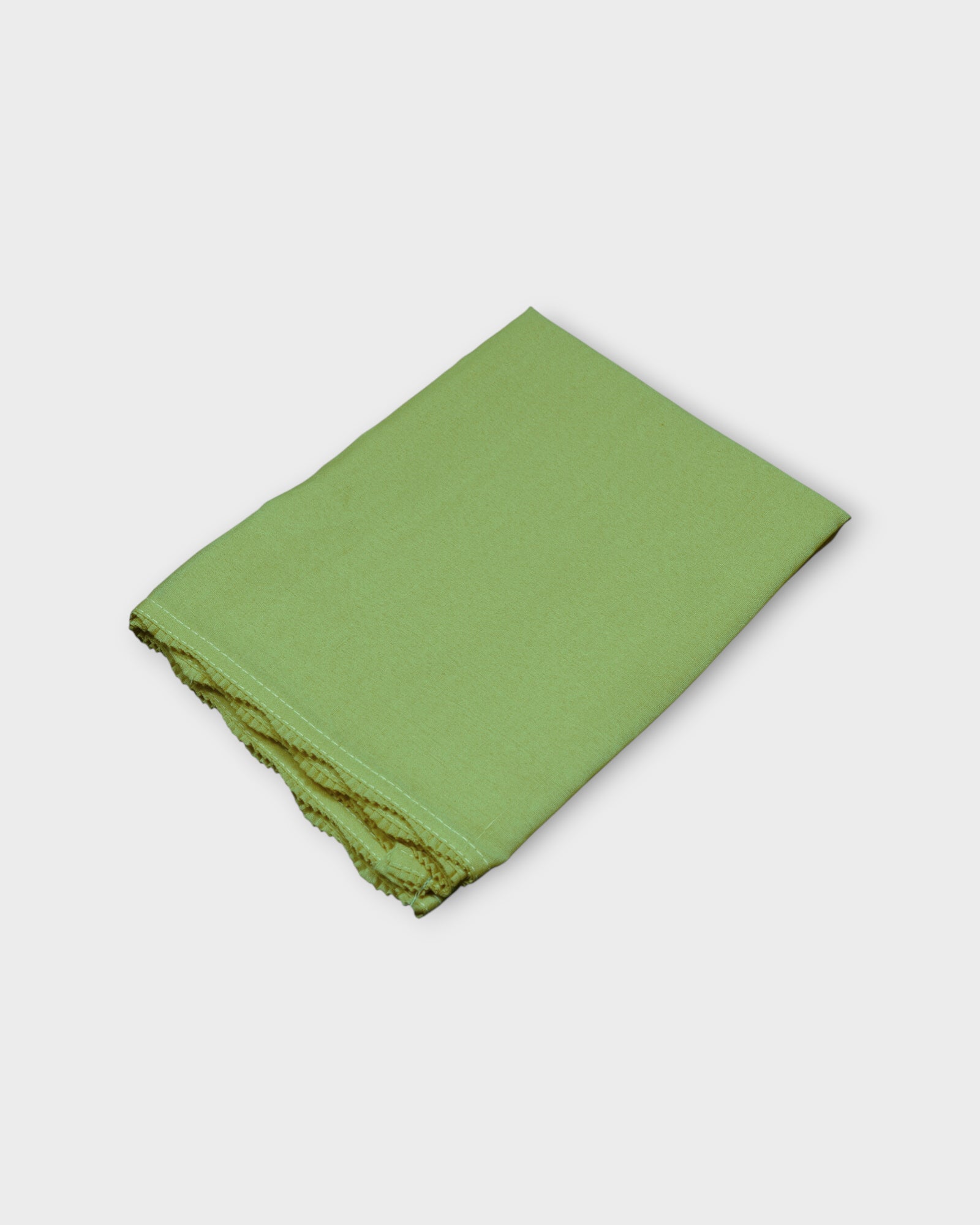 Light Green Cotton Ankle Length Petticoat
