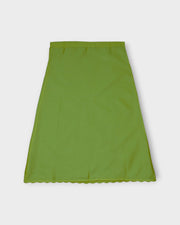 Mehendi Green Cotton Ankle Length Petticoat