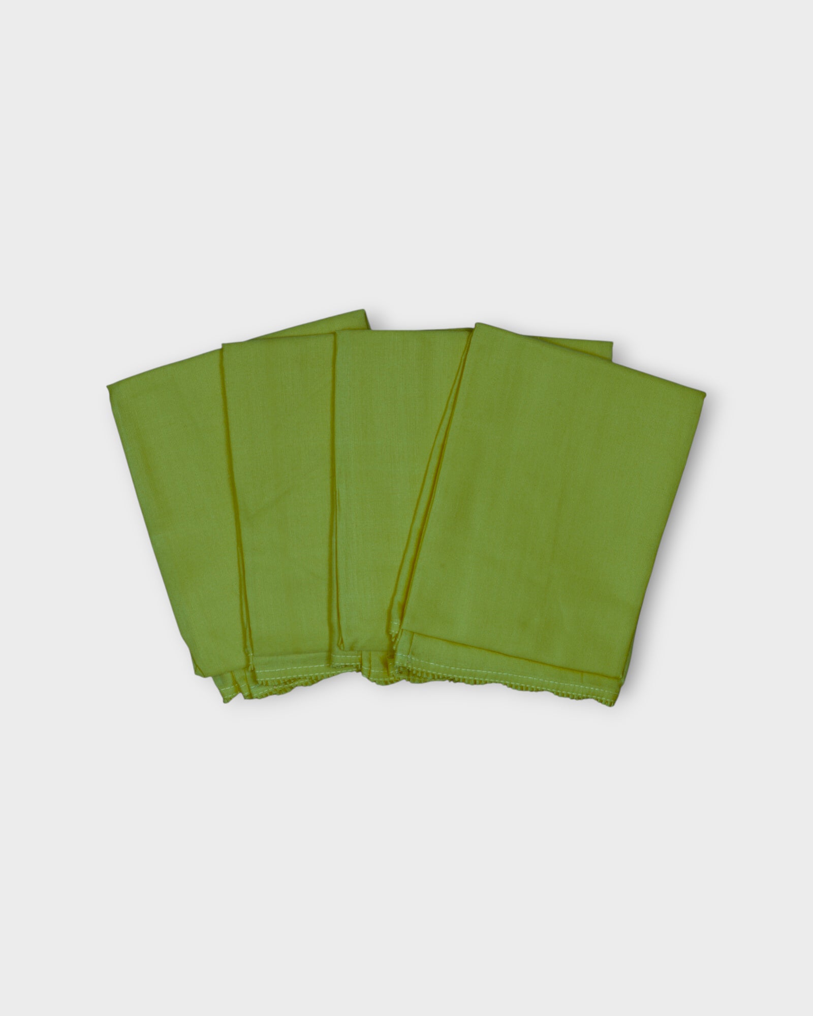 Mehendi Green Cotton Ankle Length Petticoat