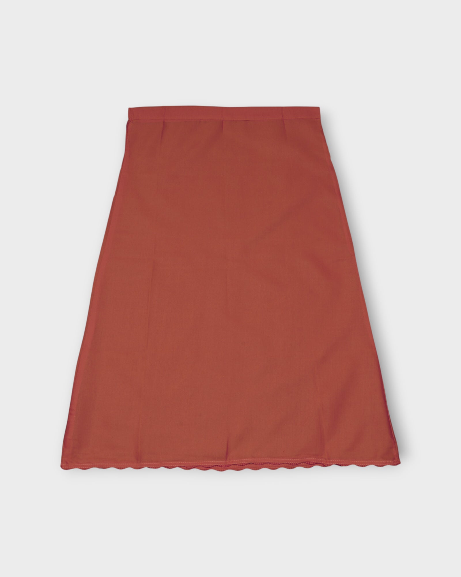 Maroon Cotton Adjustable Drawstring Petticoat