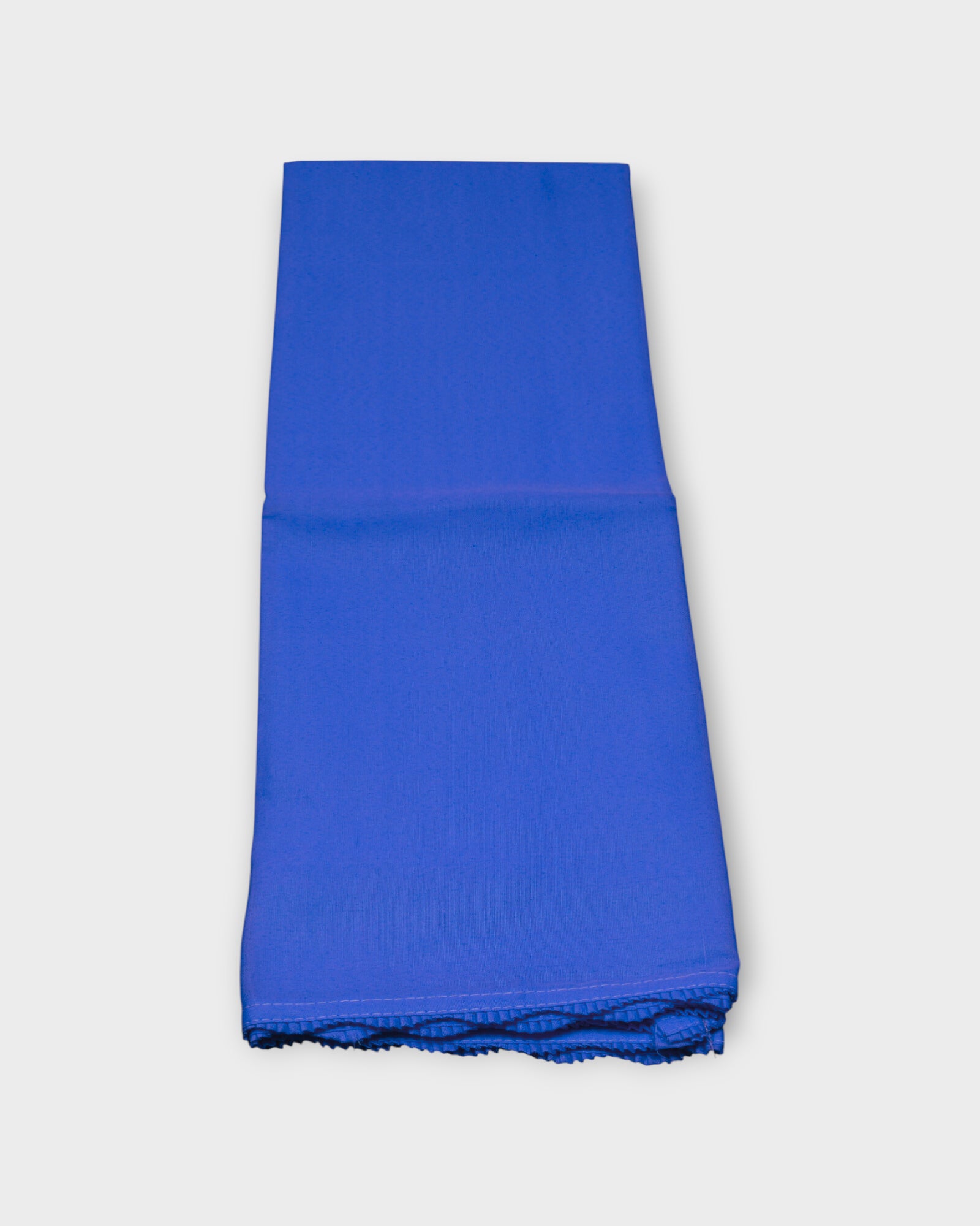 Peacock Blue Cotton Ankle Length Petticoat