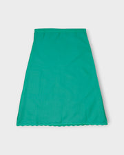 Peacock Green Cotton Petticoat