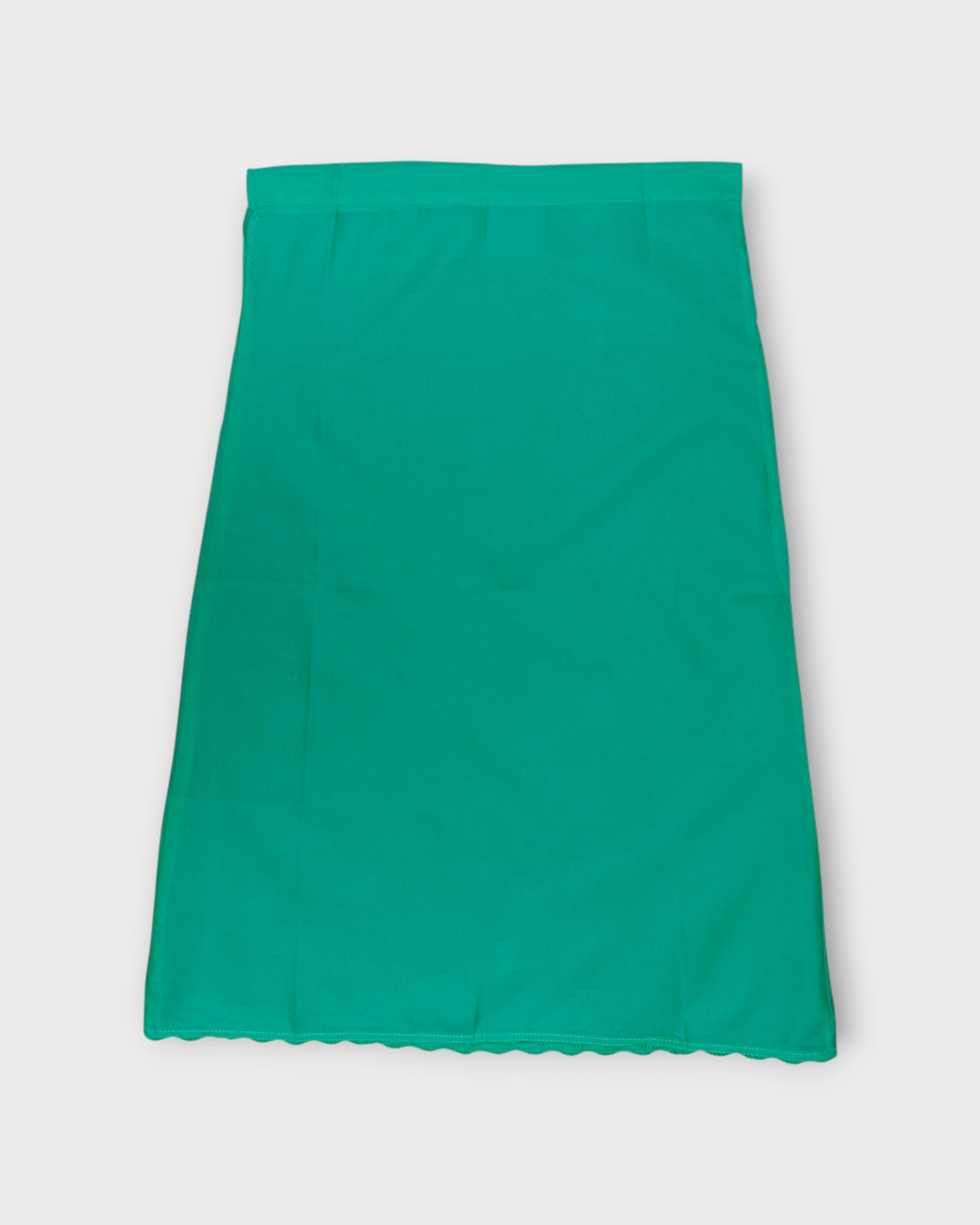 Peacock Green Cotton Petticoat
