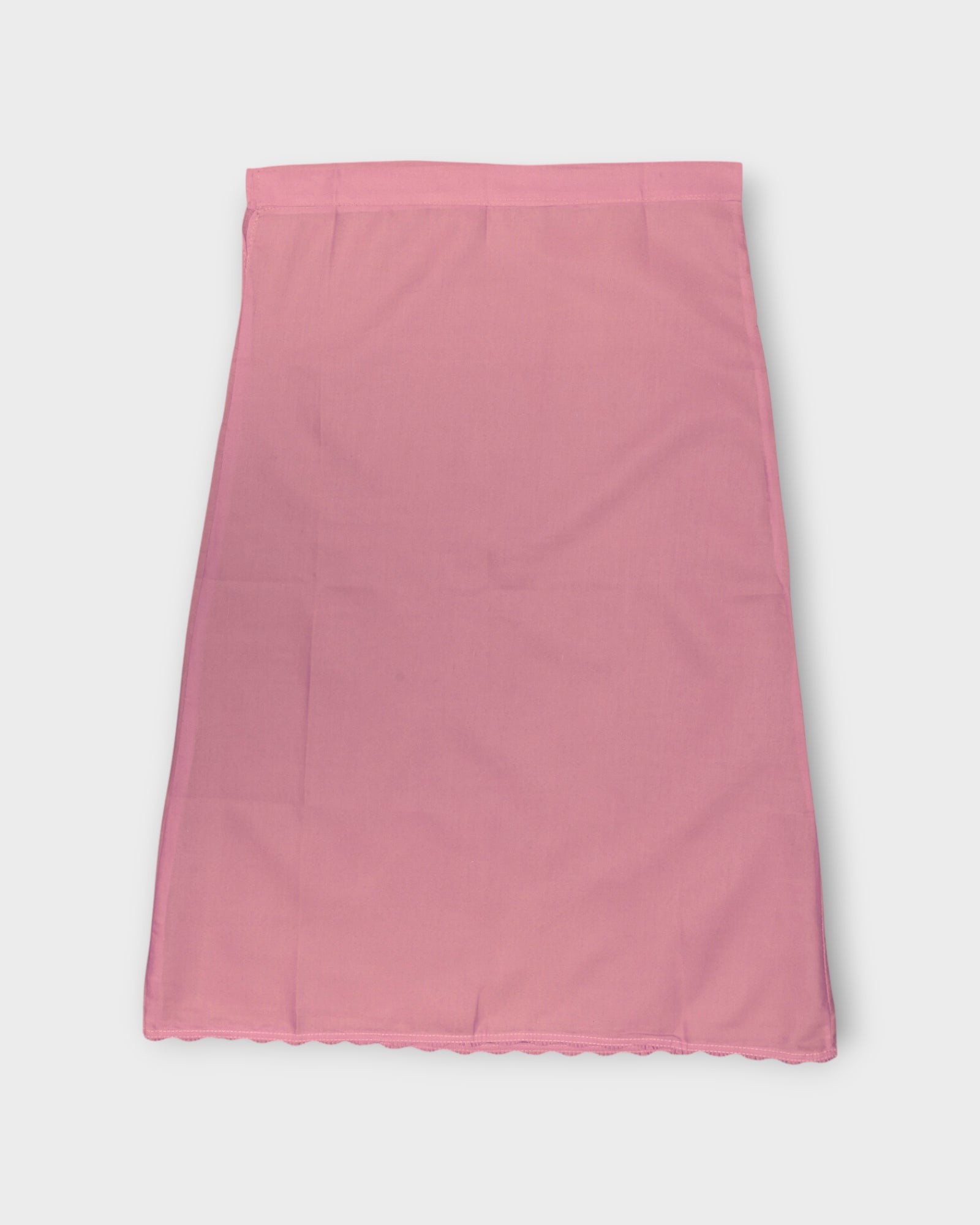 Pink Cotton Ankle Length Petticoat