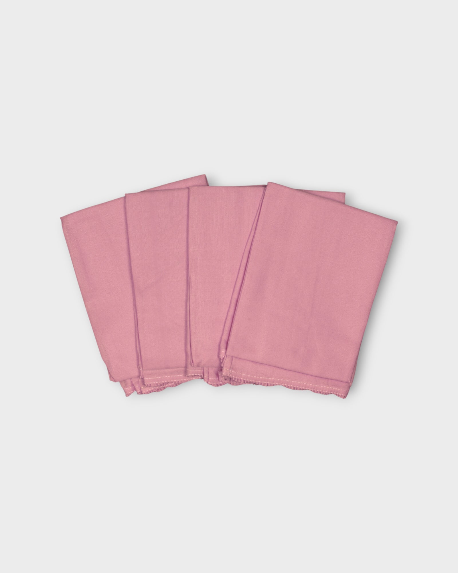 Pink Cotton Ankle Length Petticoat
