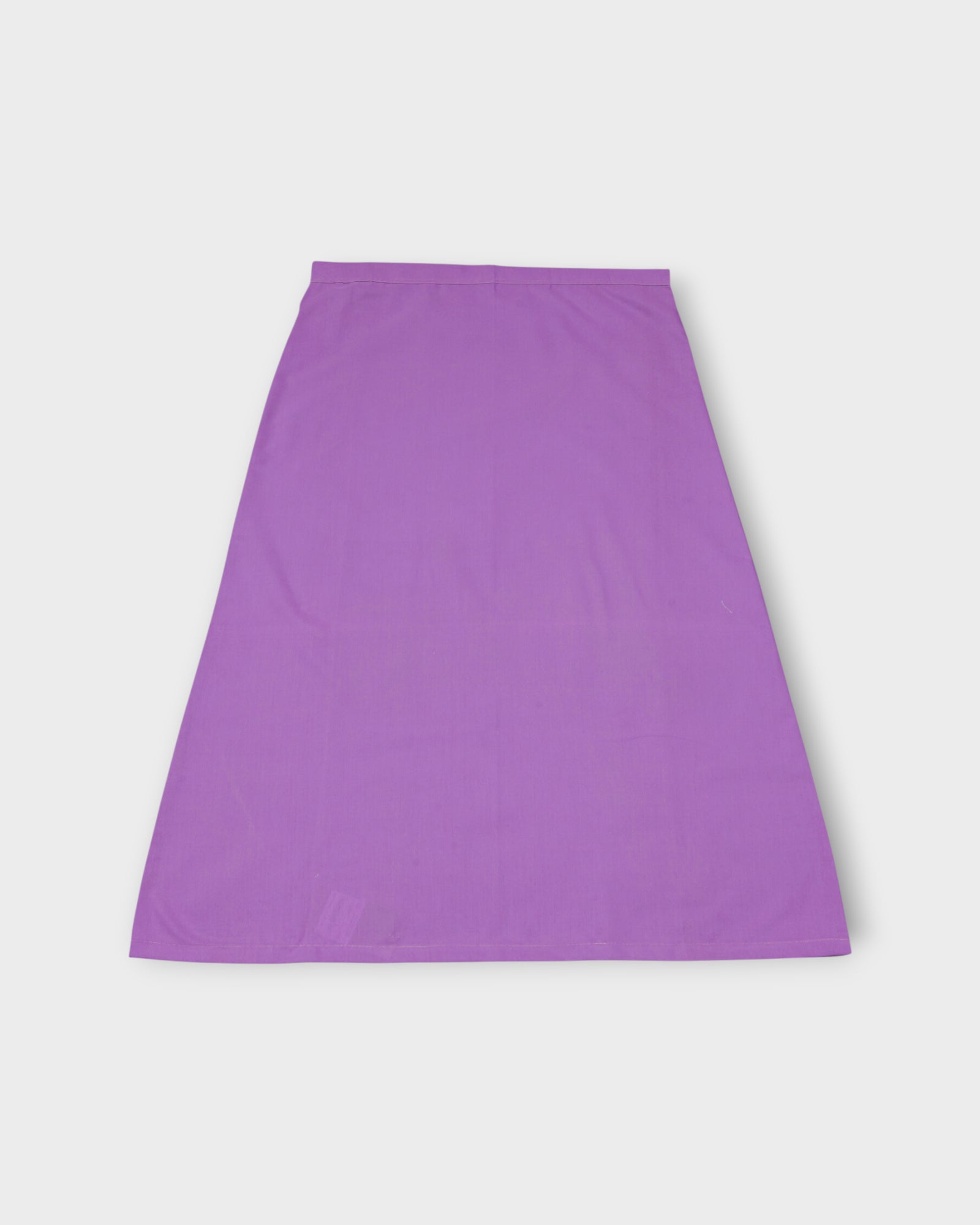 Purple Cotton Ankle Length Petticoat