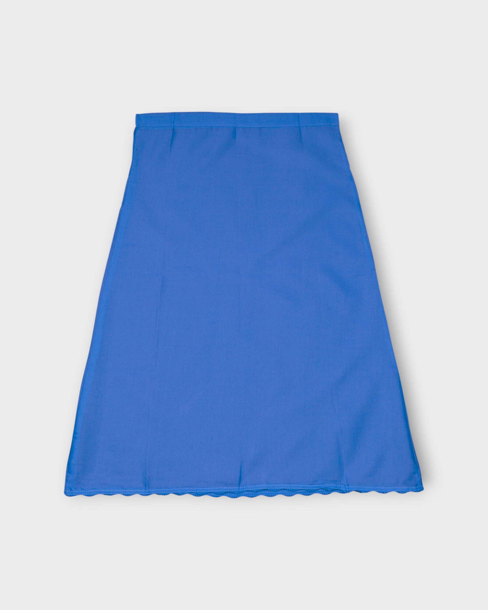 Royal Blue Cotton Ankle Length Petticoat