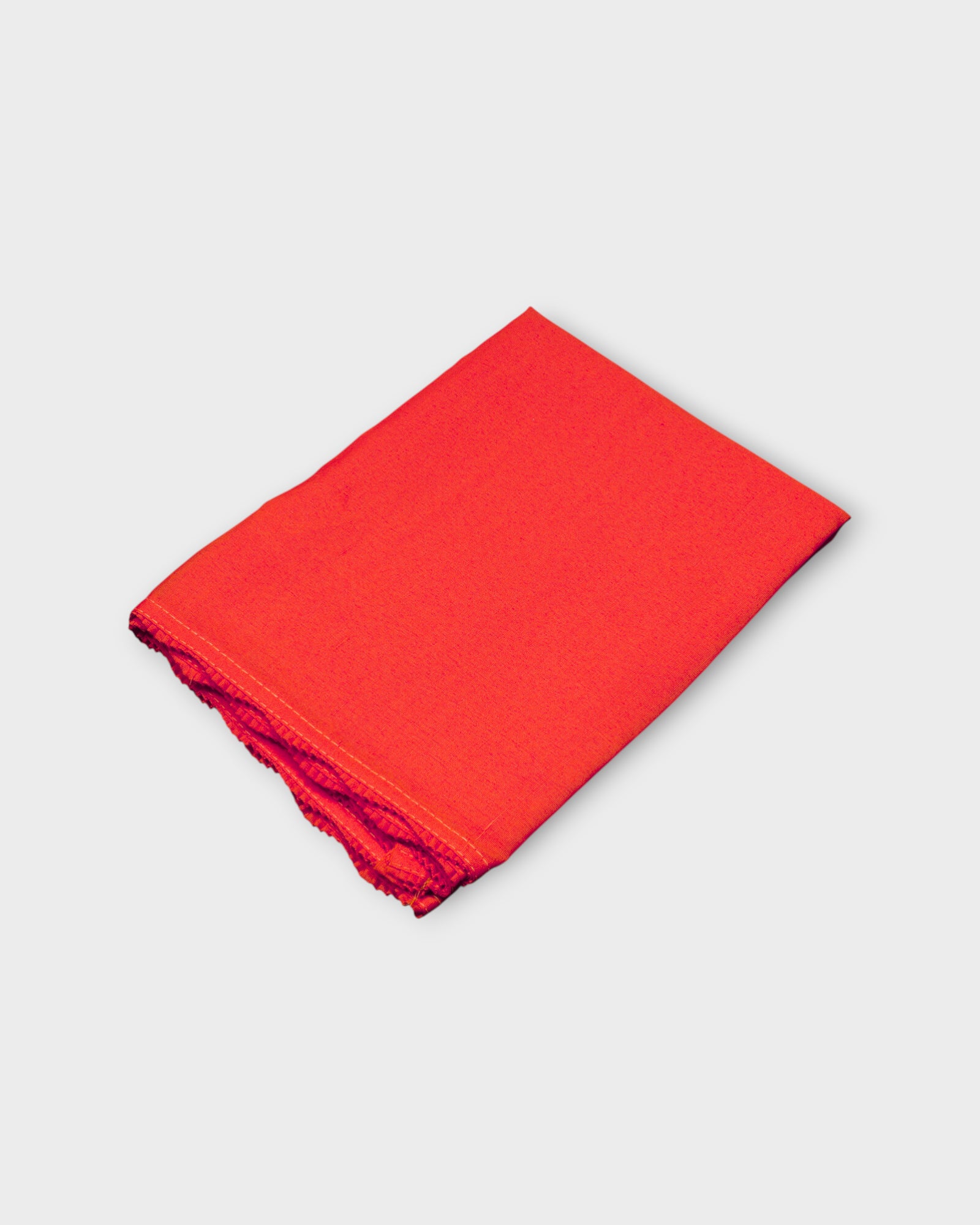 Red Cotton Ankle Length Petticoat